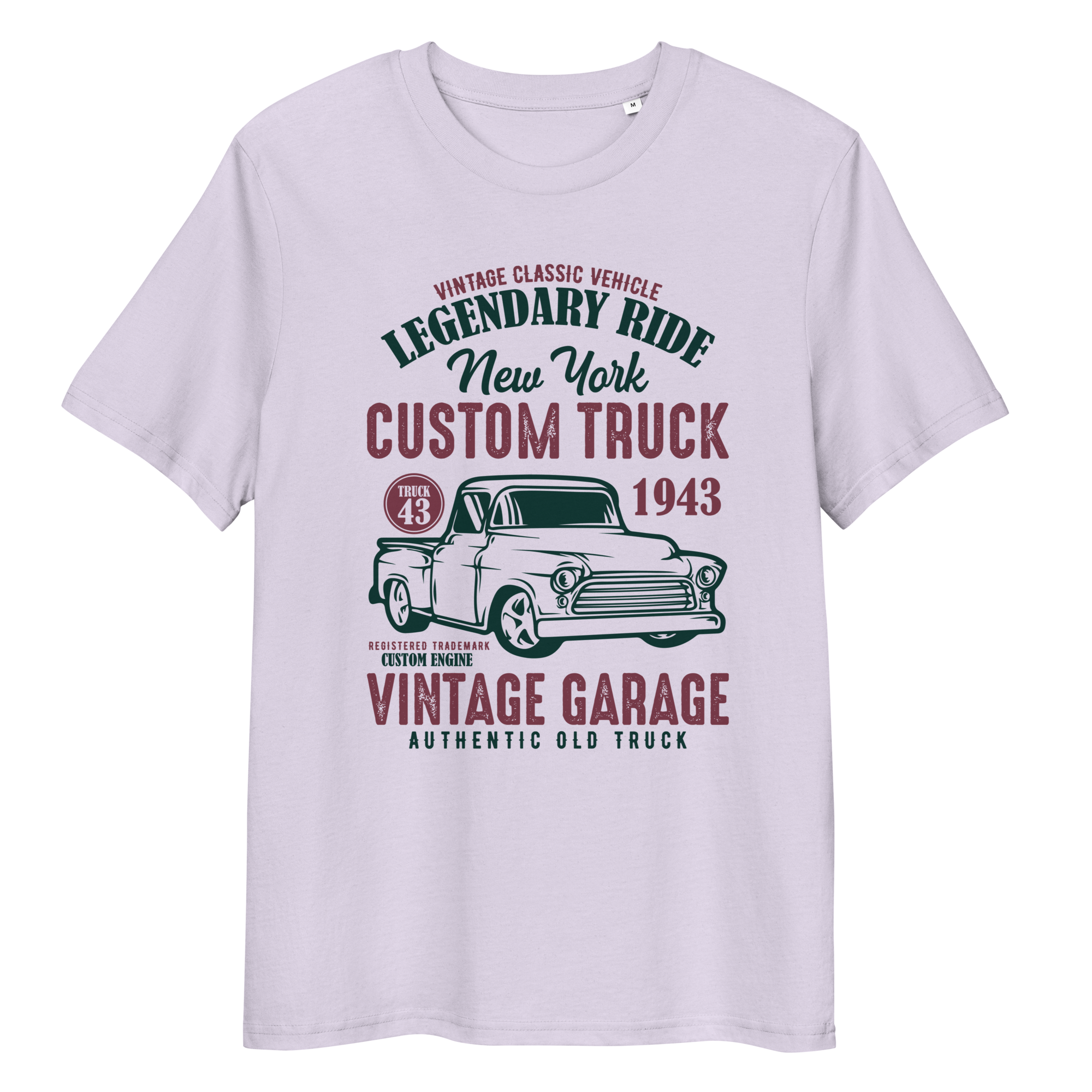 NEW YORK CUSTOM TRUCK Unisex-T-Shirt aus Bio-Baumwolle