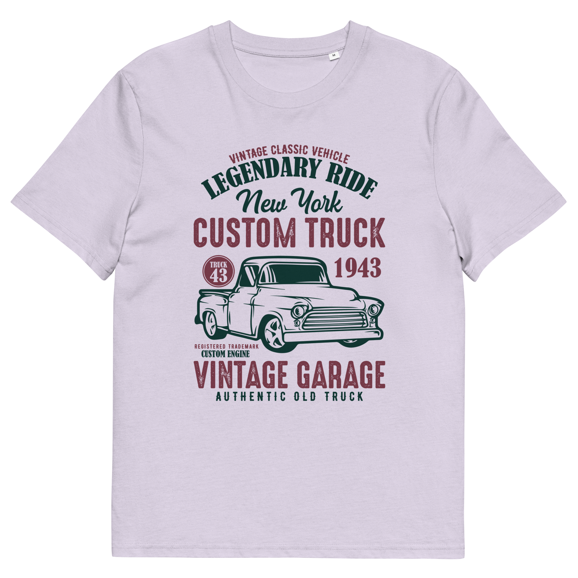 NEW YORK CUSTOM TRUCK Unisex-T-Shirt aus Bio-Baumwolle