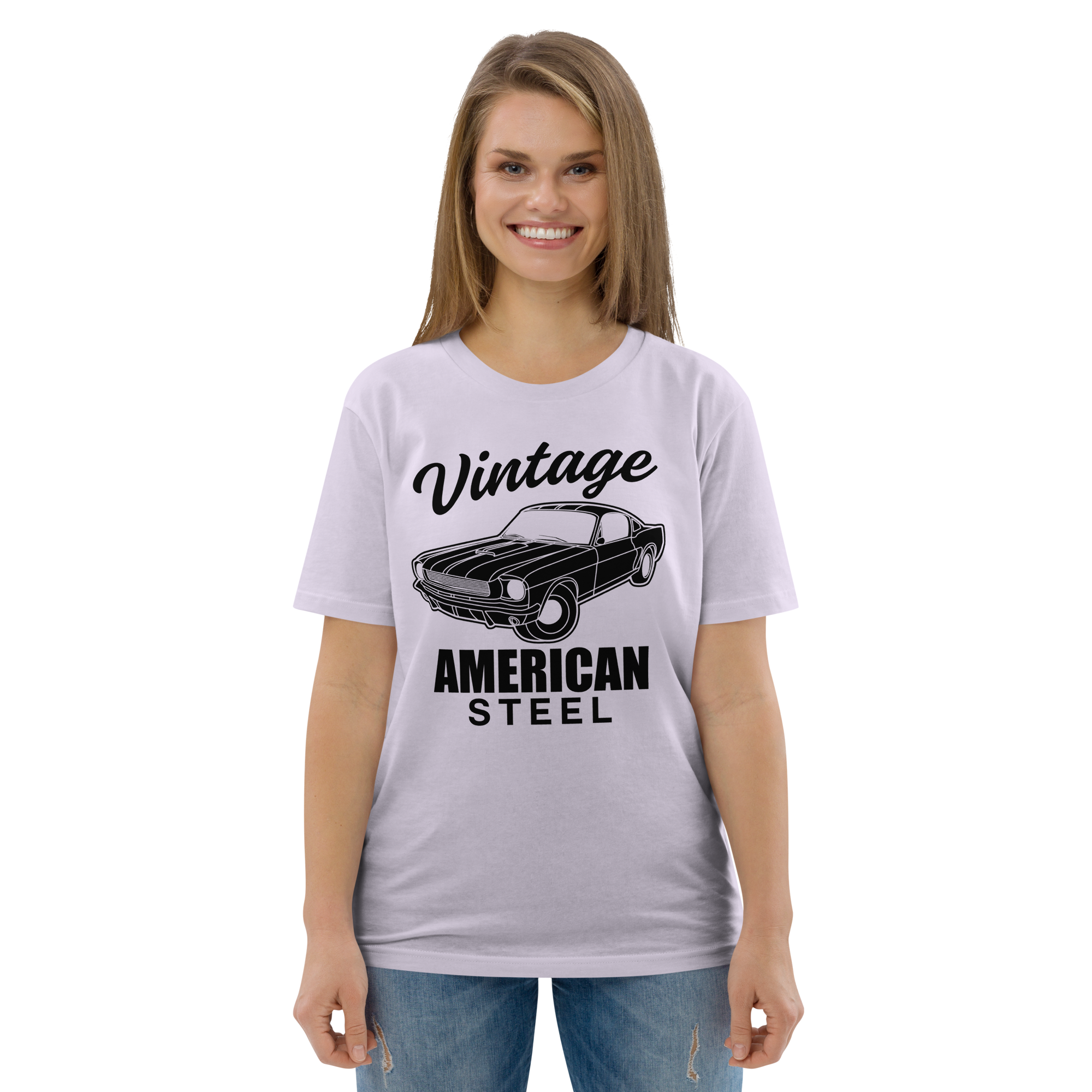 VINTAGE AMERICAN STEEL unisex t-shirt
