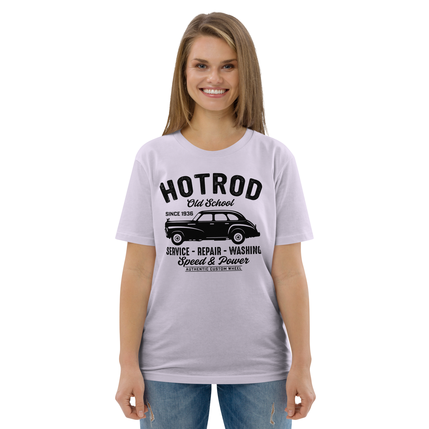 HOTROD OLD SCHOOL Unisex organic cotton t-shirt