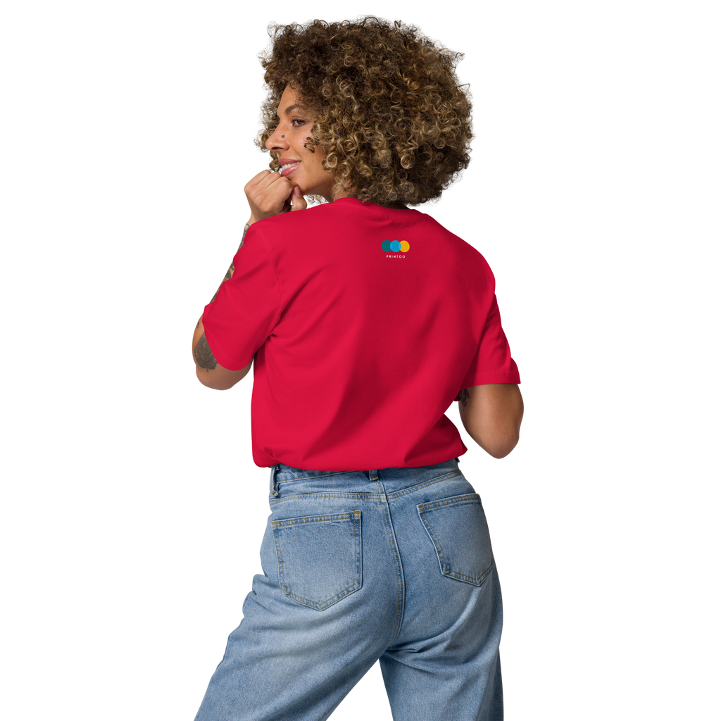 ORGULLOSO Y PODEROSO Camiseta unisex de algodón orgánico