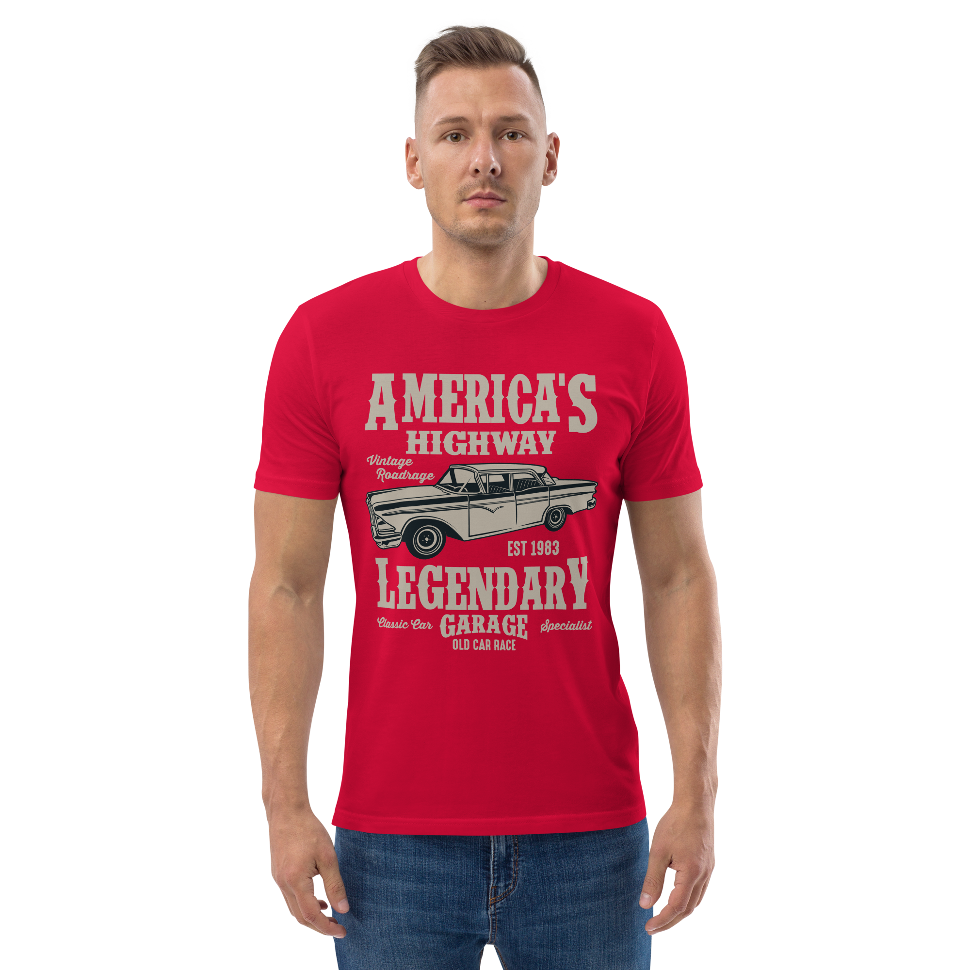 AMERICA'S HIGHWAY unisex t-shirt