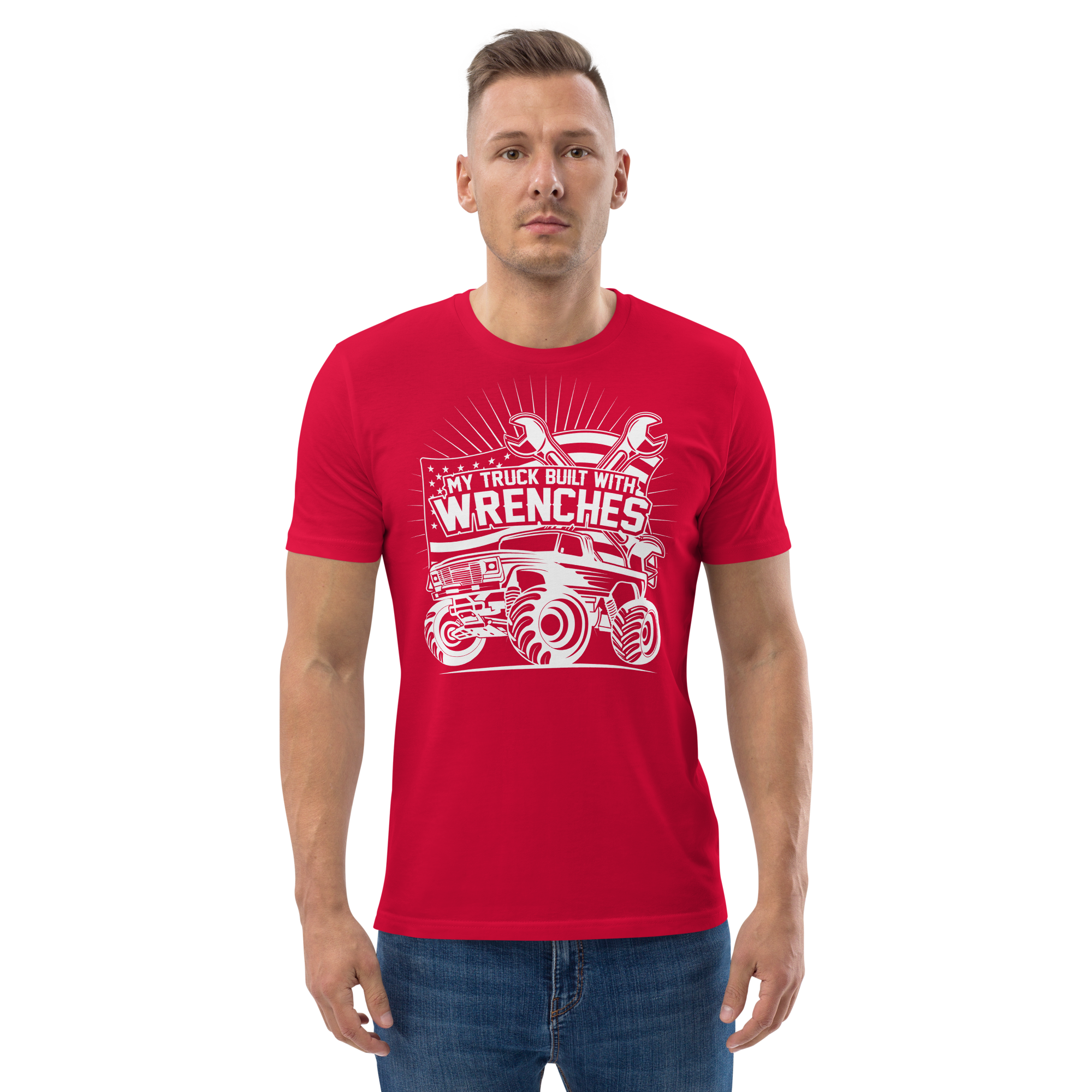 BUILT WITH WRENCHES unisex t-shirt