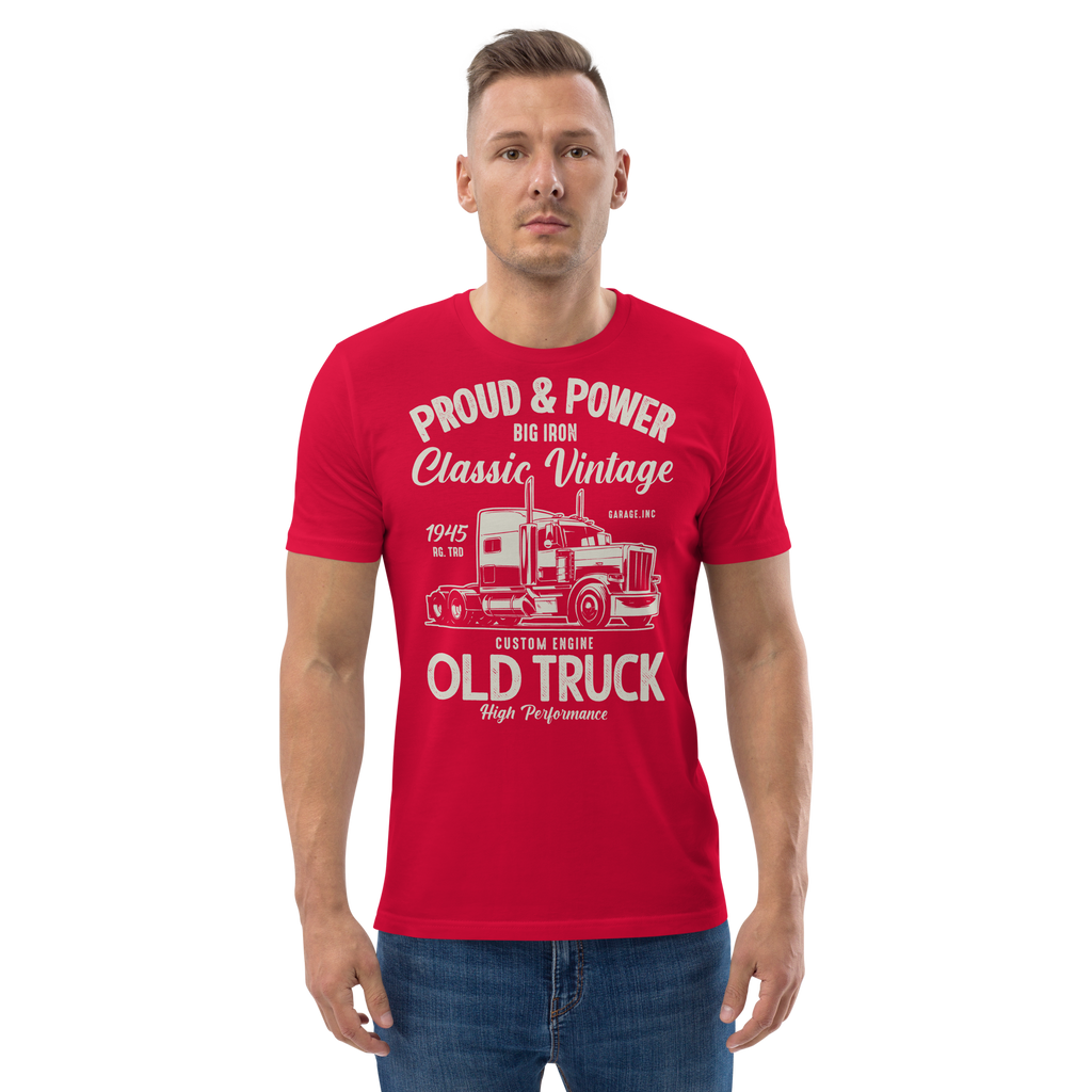 ORGULLOSO Y PODEROSO Camiseta unisex de algodón orgánico