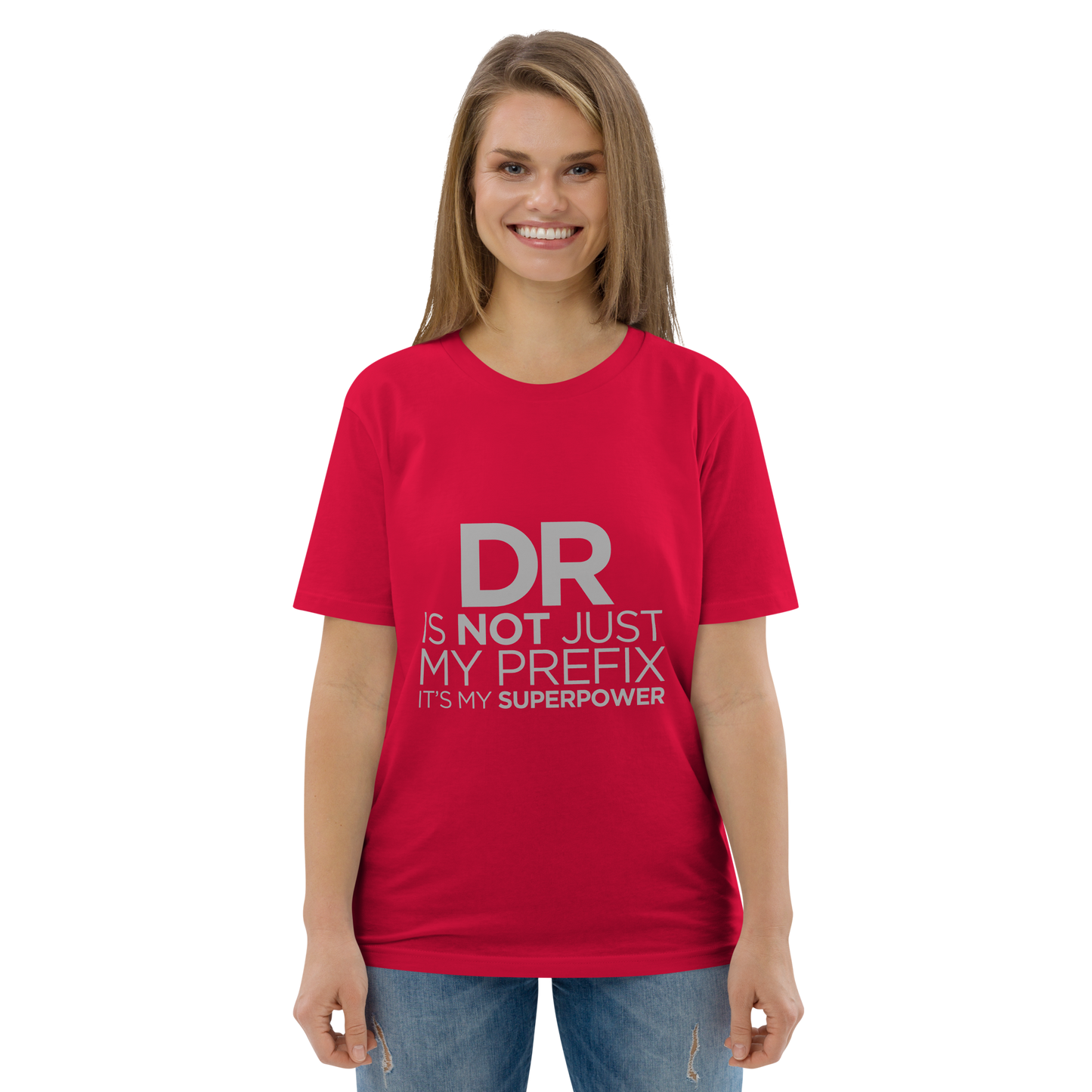 SUPERPOWER Doctor series unisex organic cotton t-shirt