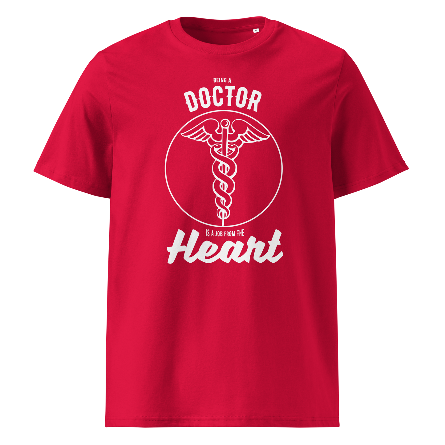 DOCTOR HEART Doctor series unisex organic cotton t-shirt