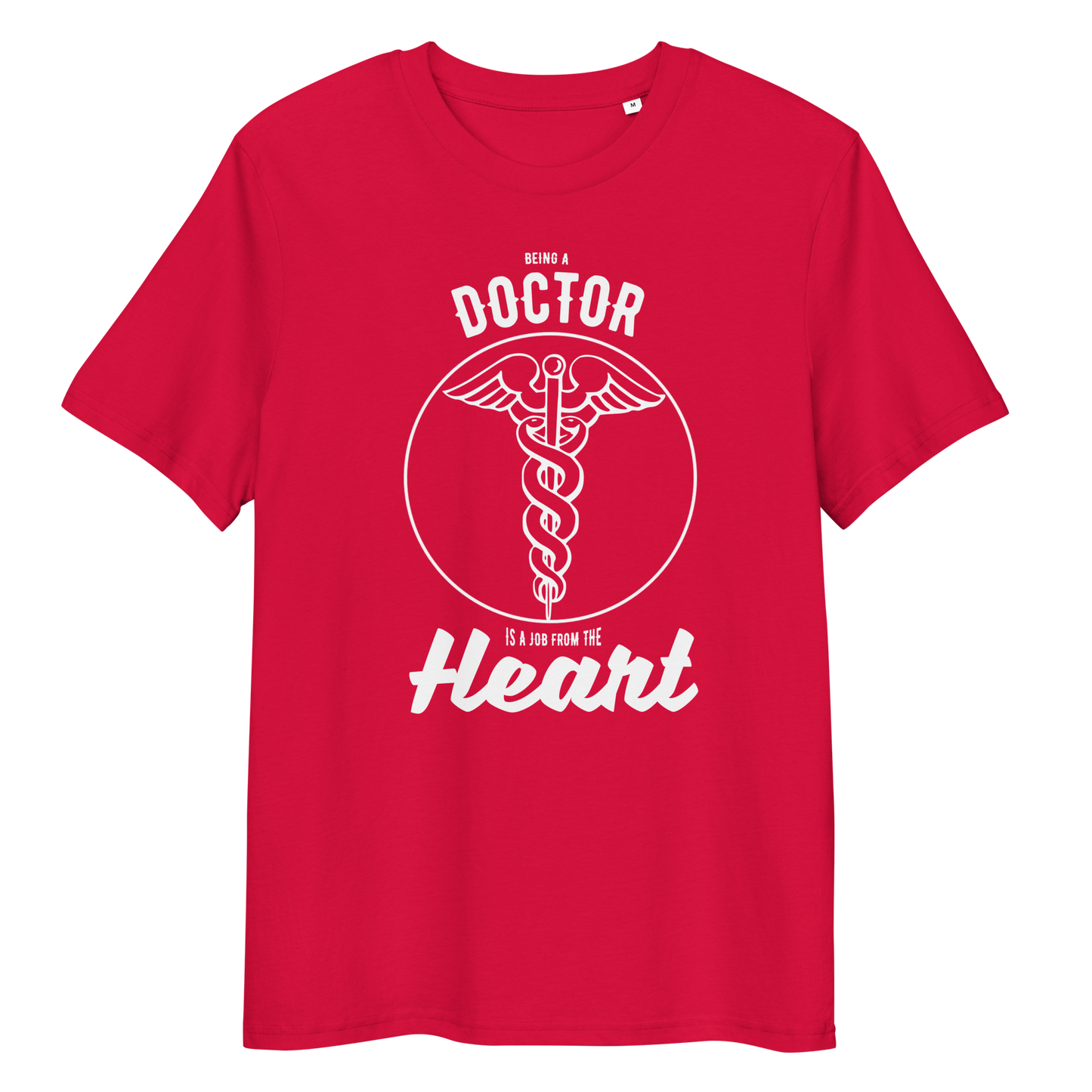 DOCTOR HEART Doctor series unisex organic cotton t-shirt