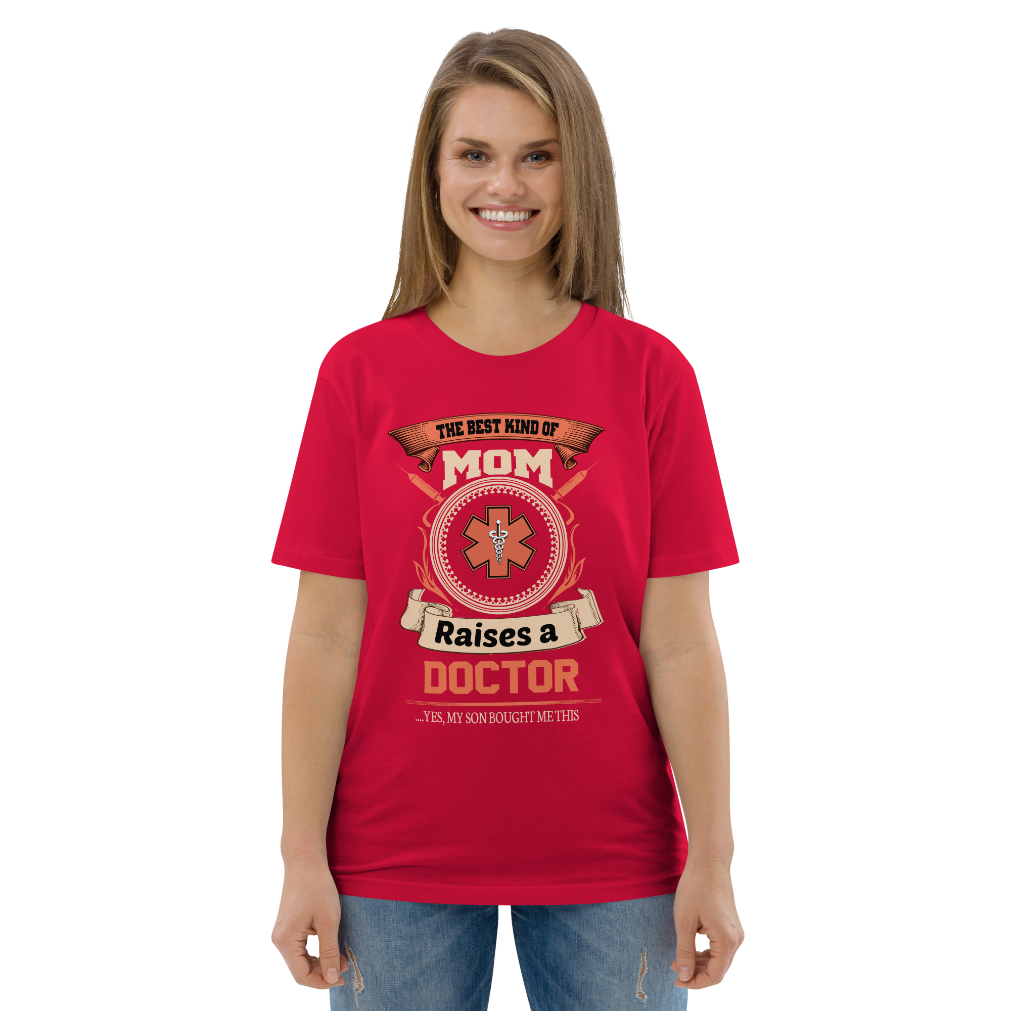 RAISES A DOCTOR Unisex T-Shirt