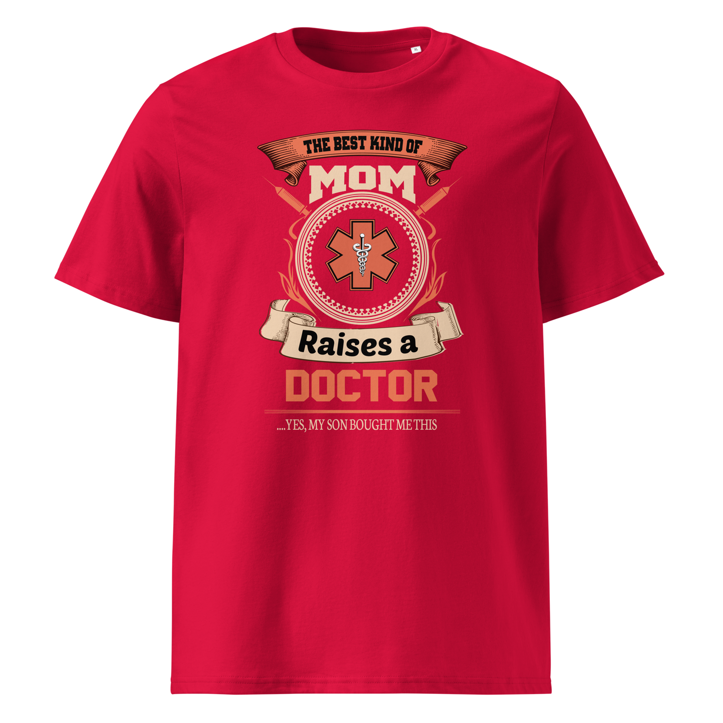 RAISES A DOCTOR Doctor series unisex organic cotton t-shirt