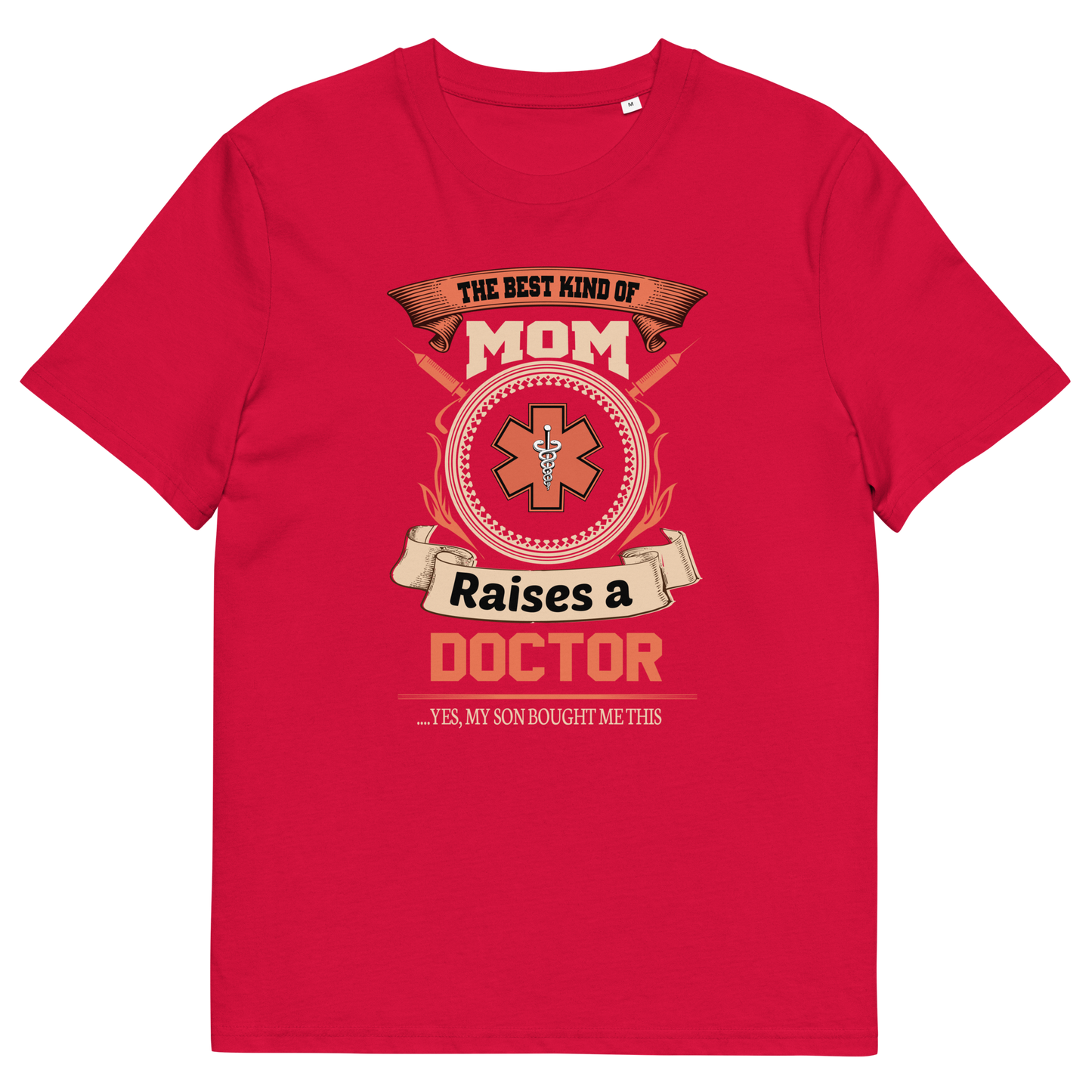 RAISES A DOCTOR Doctor series unisex organic cotton t-shirt