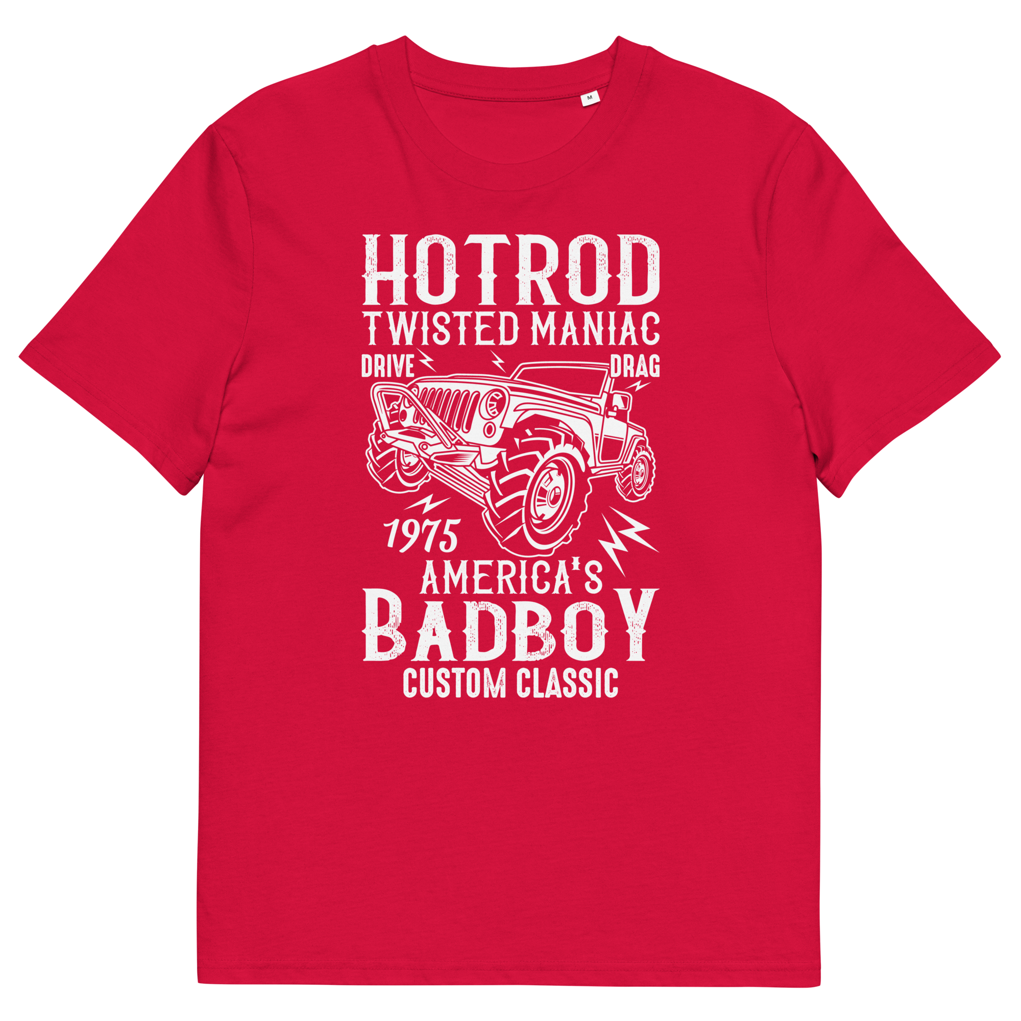 HOTROD BADBOY Unisex-T-Shirt aus Bio-Baumwolle
