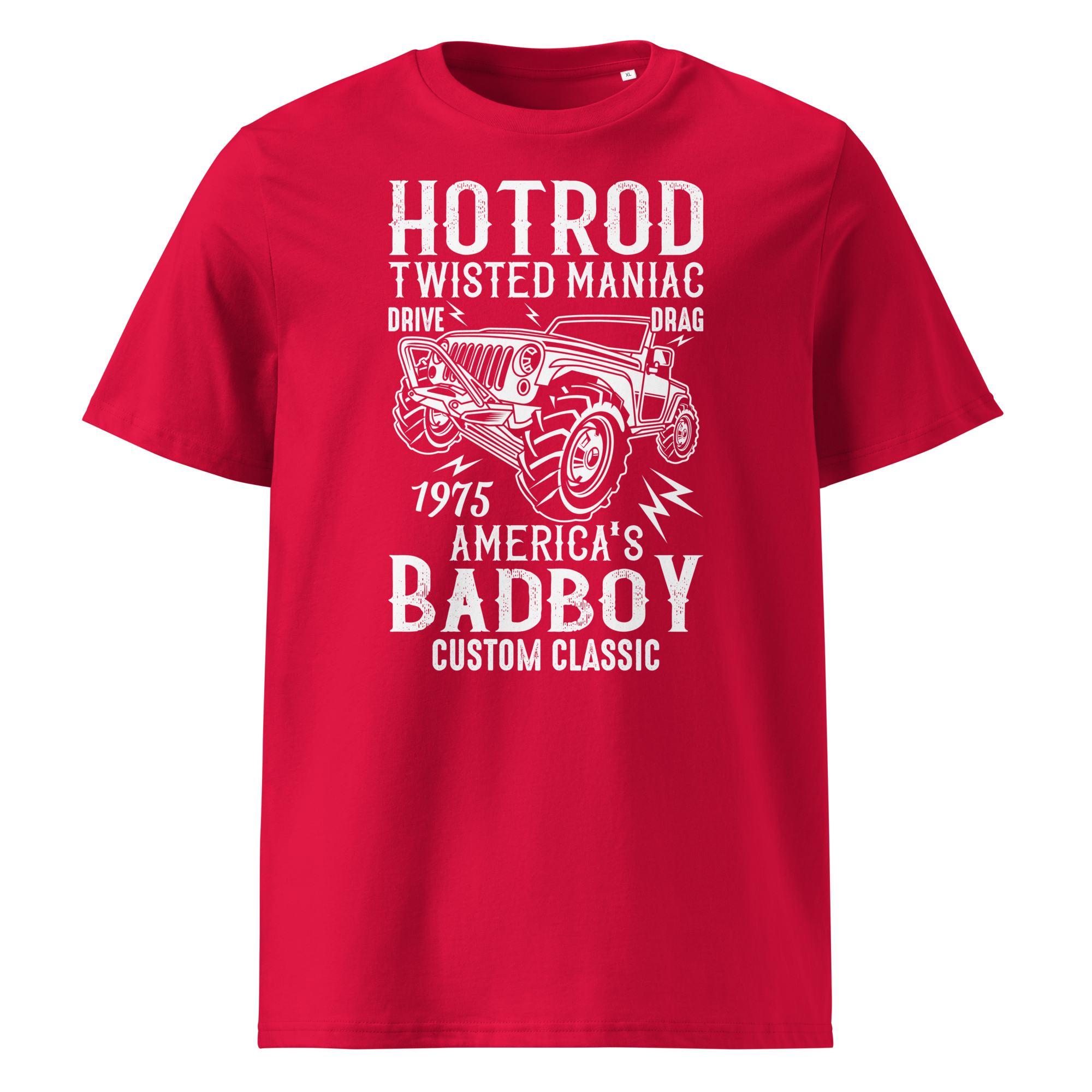 HOTROD BADBOY Unisex-T-Shirt aus Bio-Baumwolle
