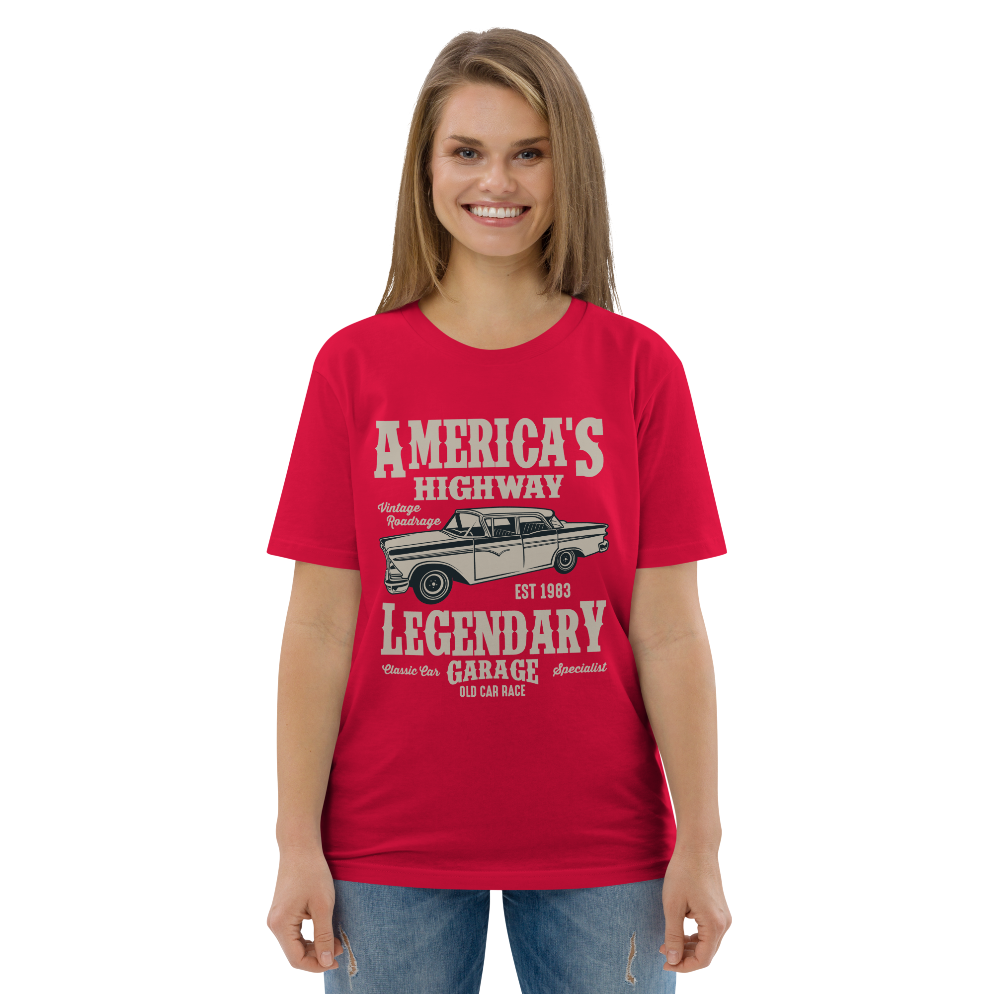 AMERICA'S HIGHWAY unisex t-shirt
