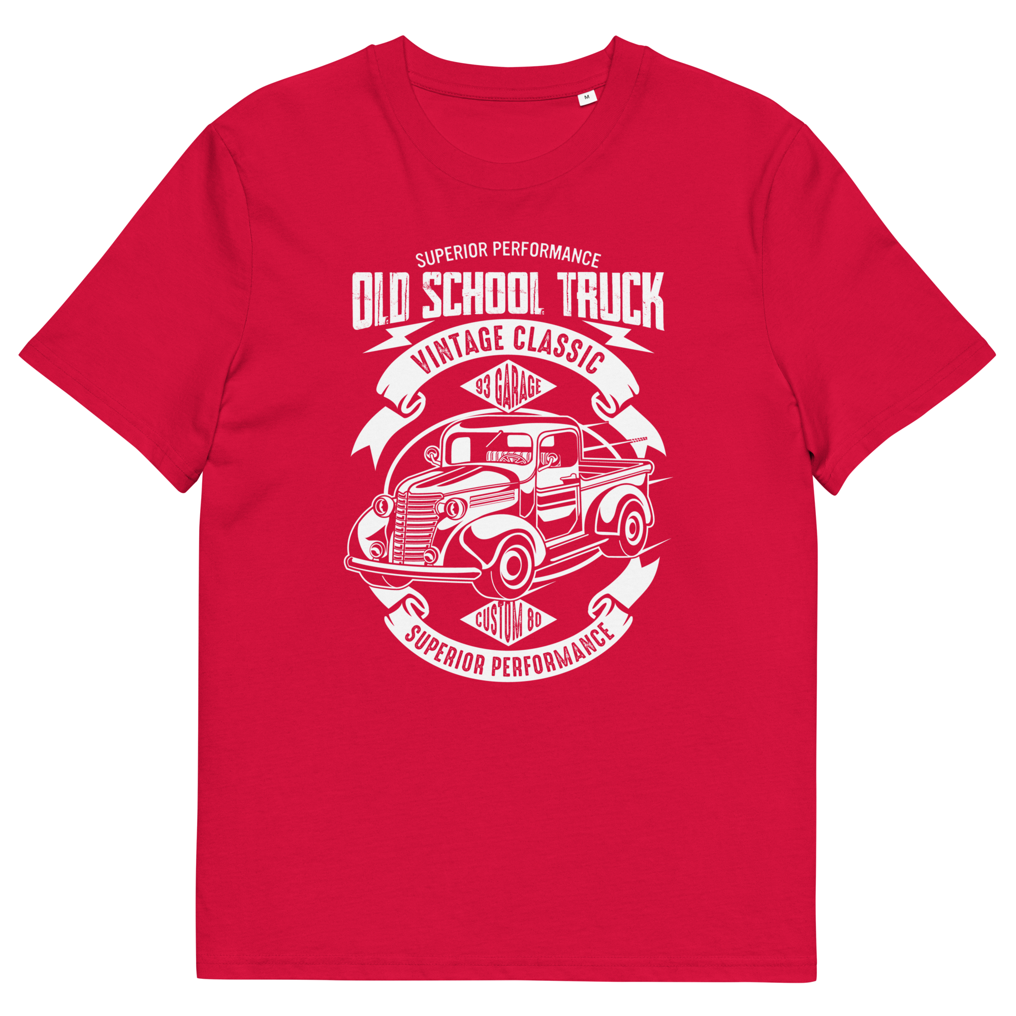 OLD SCHOOL TRUCK Unisex-T-Shirt aus Bio-Baumwolle