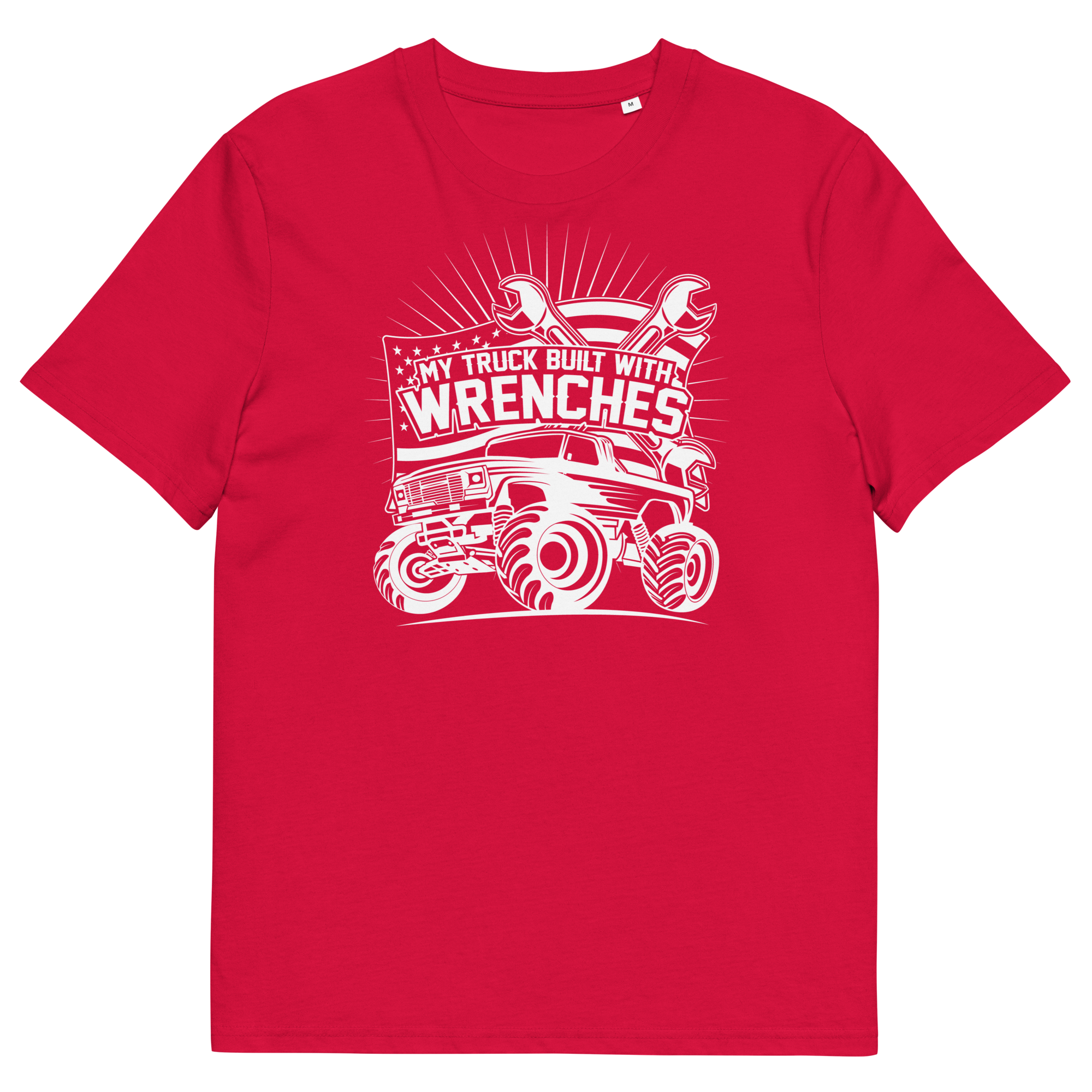 BUILT WITH WRENCHES Unisex-T-Shirt aus Bio-Baumwolle