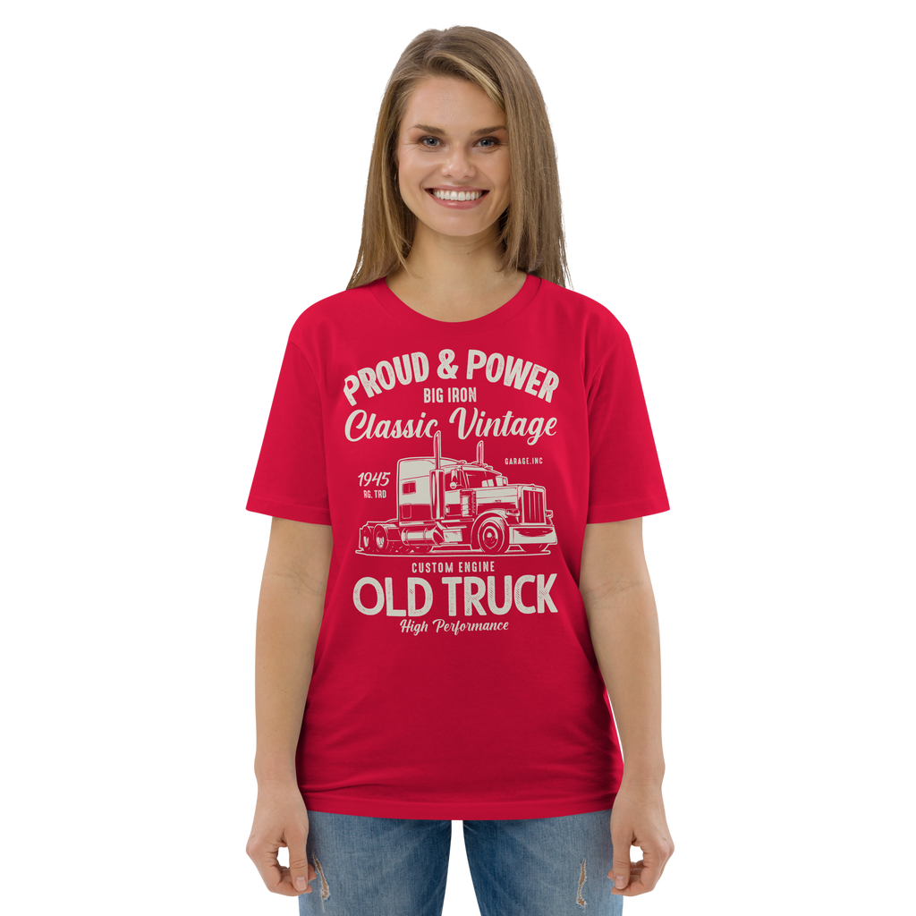 ORGULLOSO Y PODEROSO Camiseta unisex de algodón orgánico