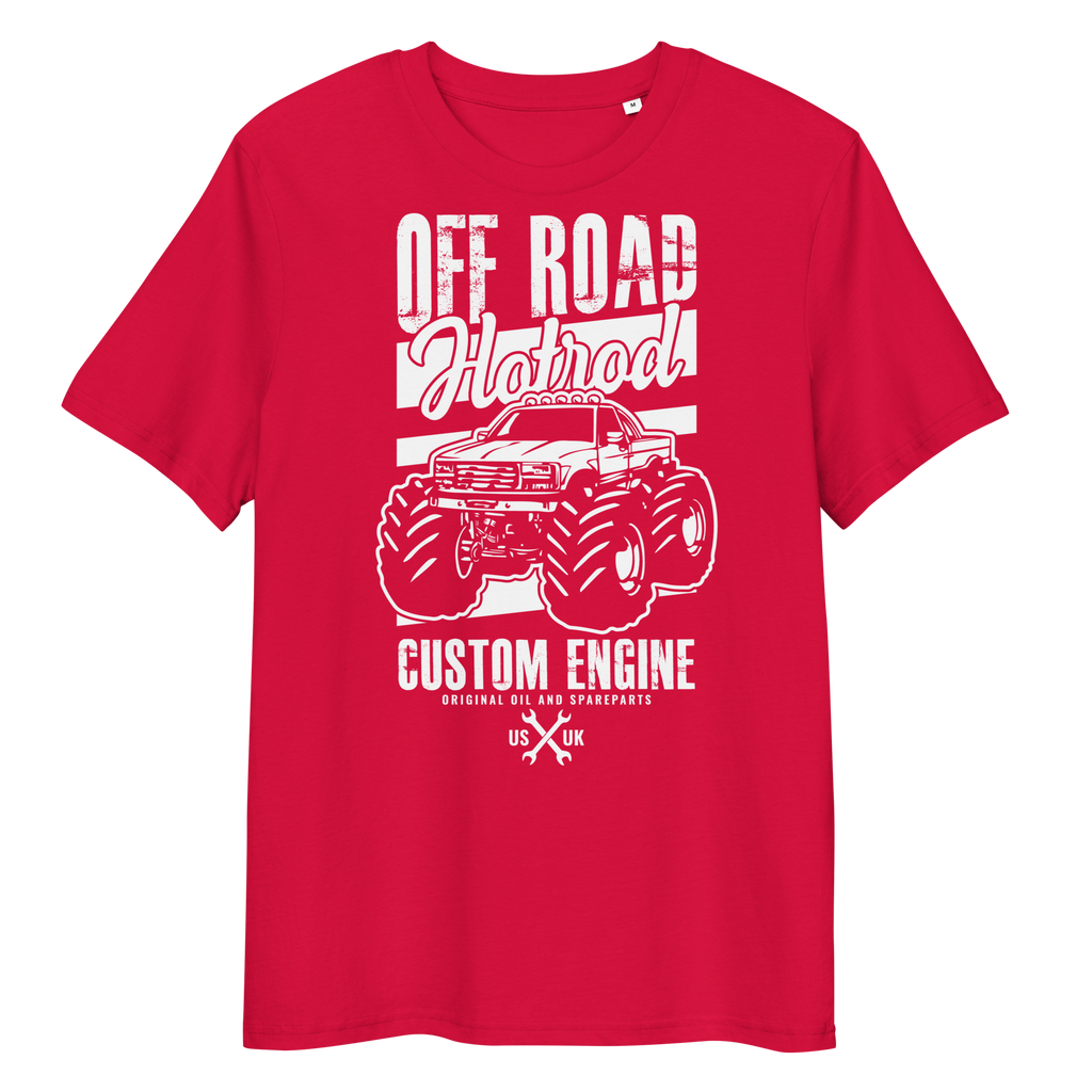 OFF ROAD HOTROD Unisex organic cotton t-shirt