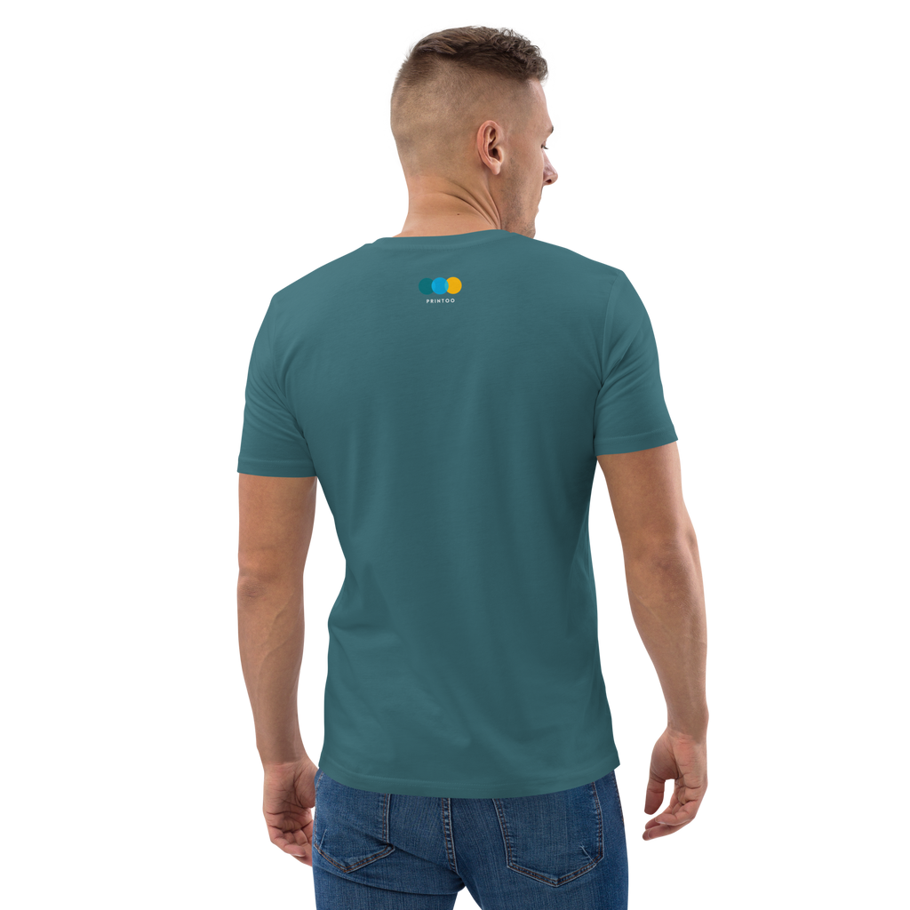 ICH BIN EIN MONSTER TRUCK Unisex-T-Shirt aus Bio-Baumwolle