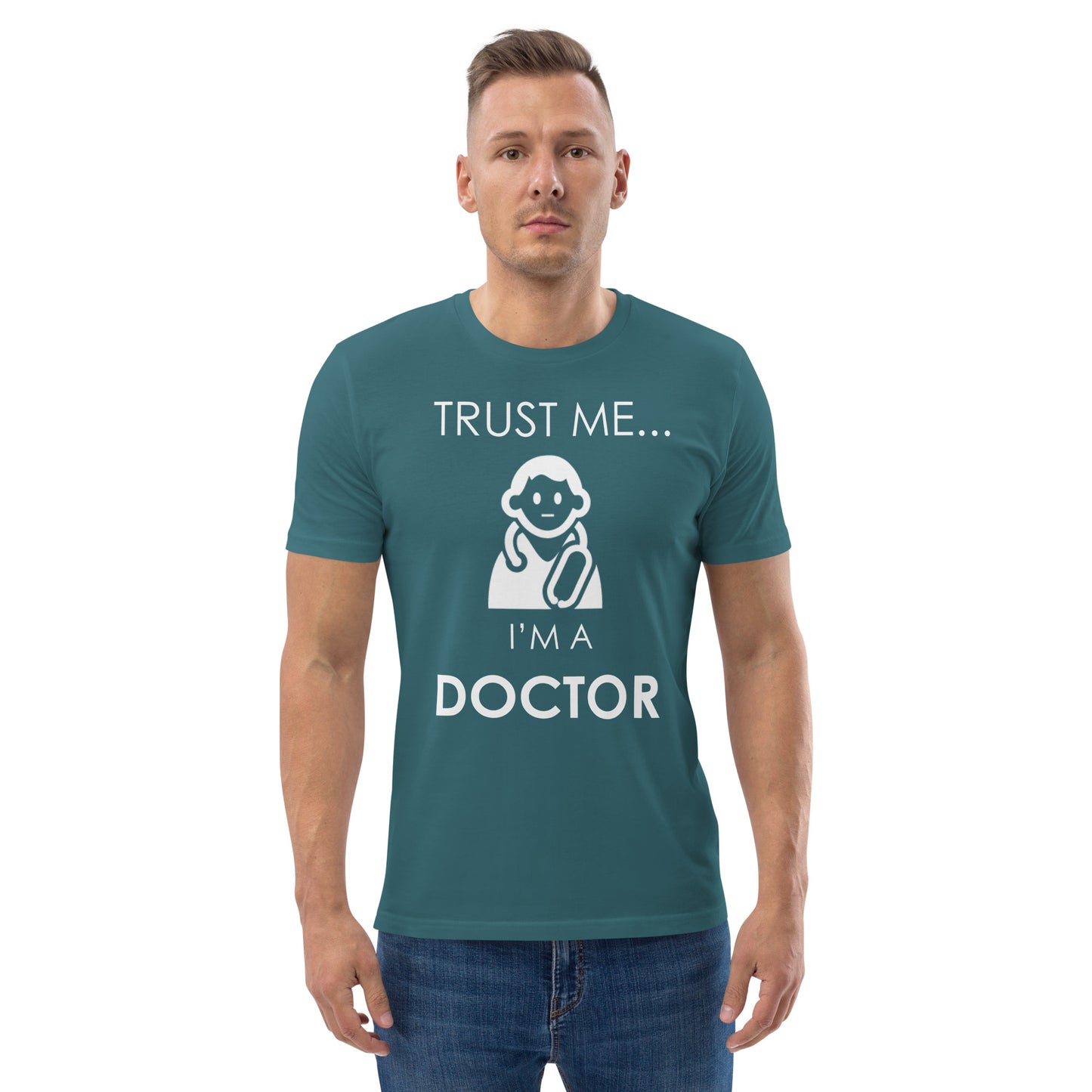 TRUST ME Doctor series unisex organic cotton t-shirt