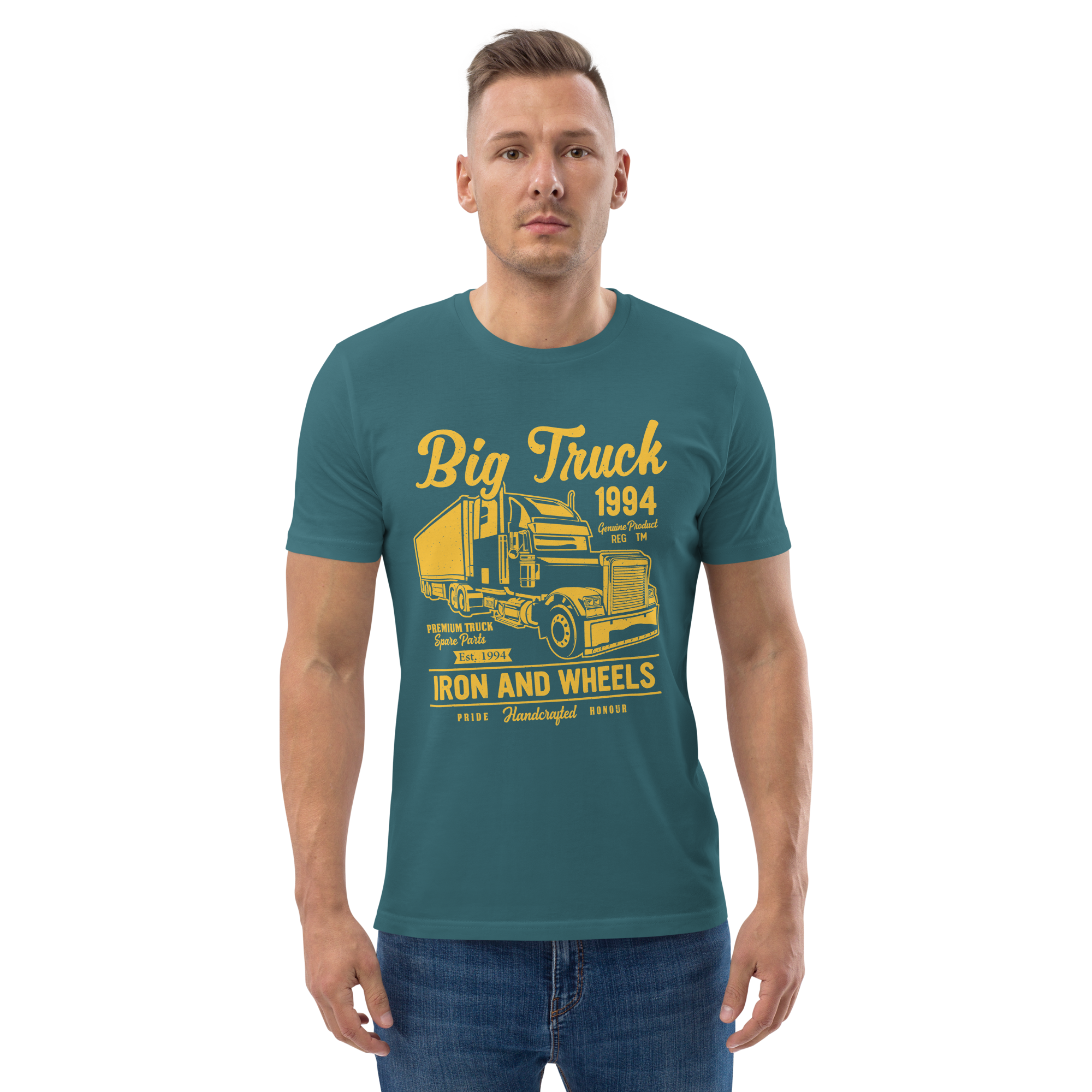BIG TRUCK 1994 Unisex-T-Shirt aus Bio-Baumwolle
