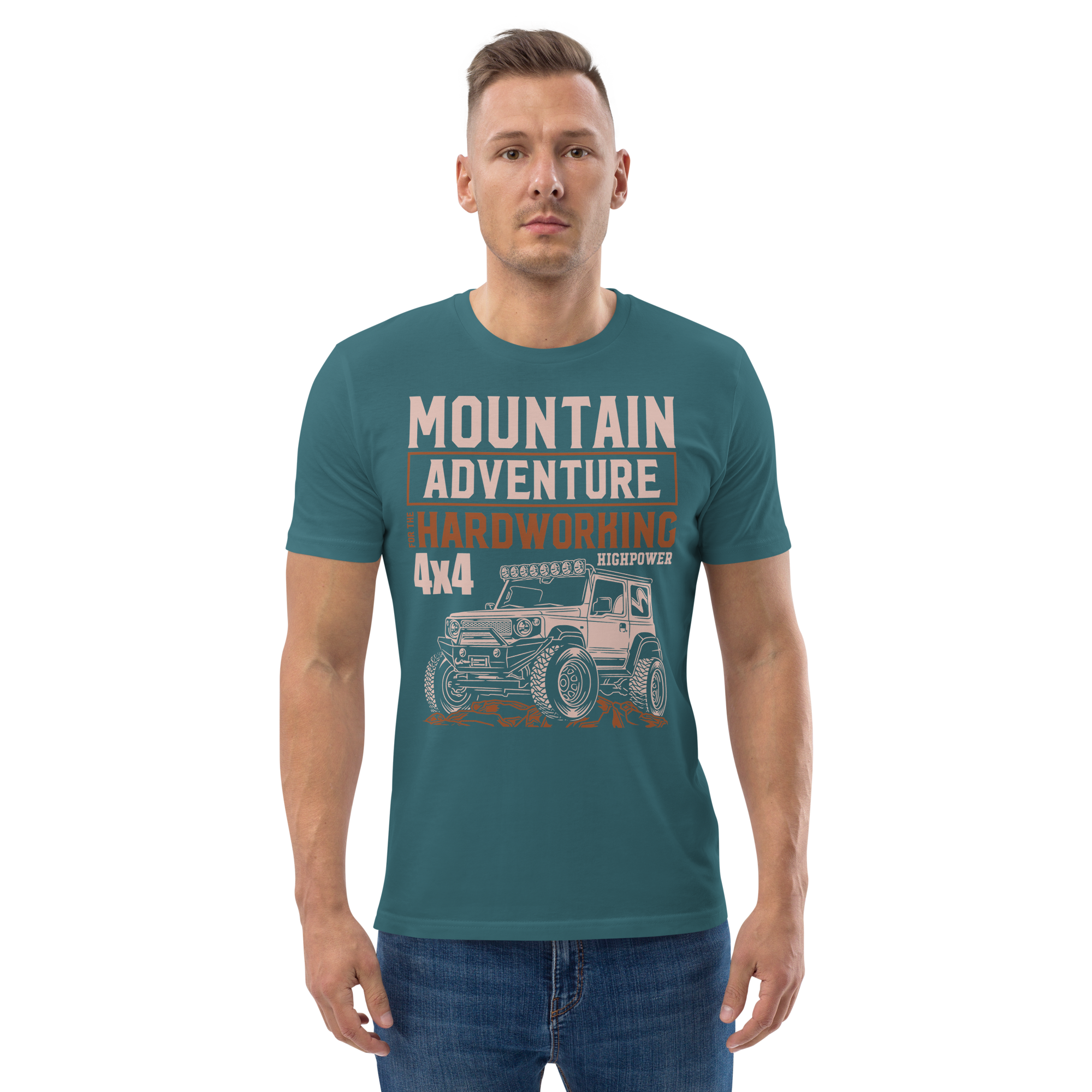 MOUNTAIN ADVENTURE Unisex T-Shirt aus Bio-Baumwolle