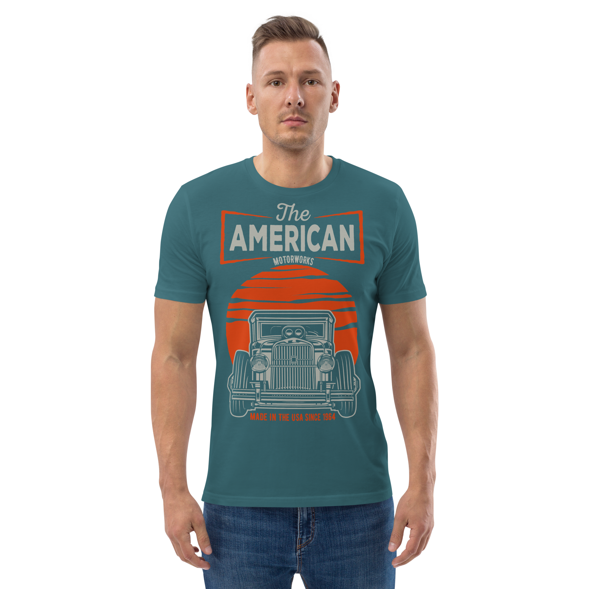 THE AMERICAN MOTORWORKS unisex t-shirt