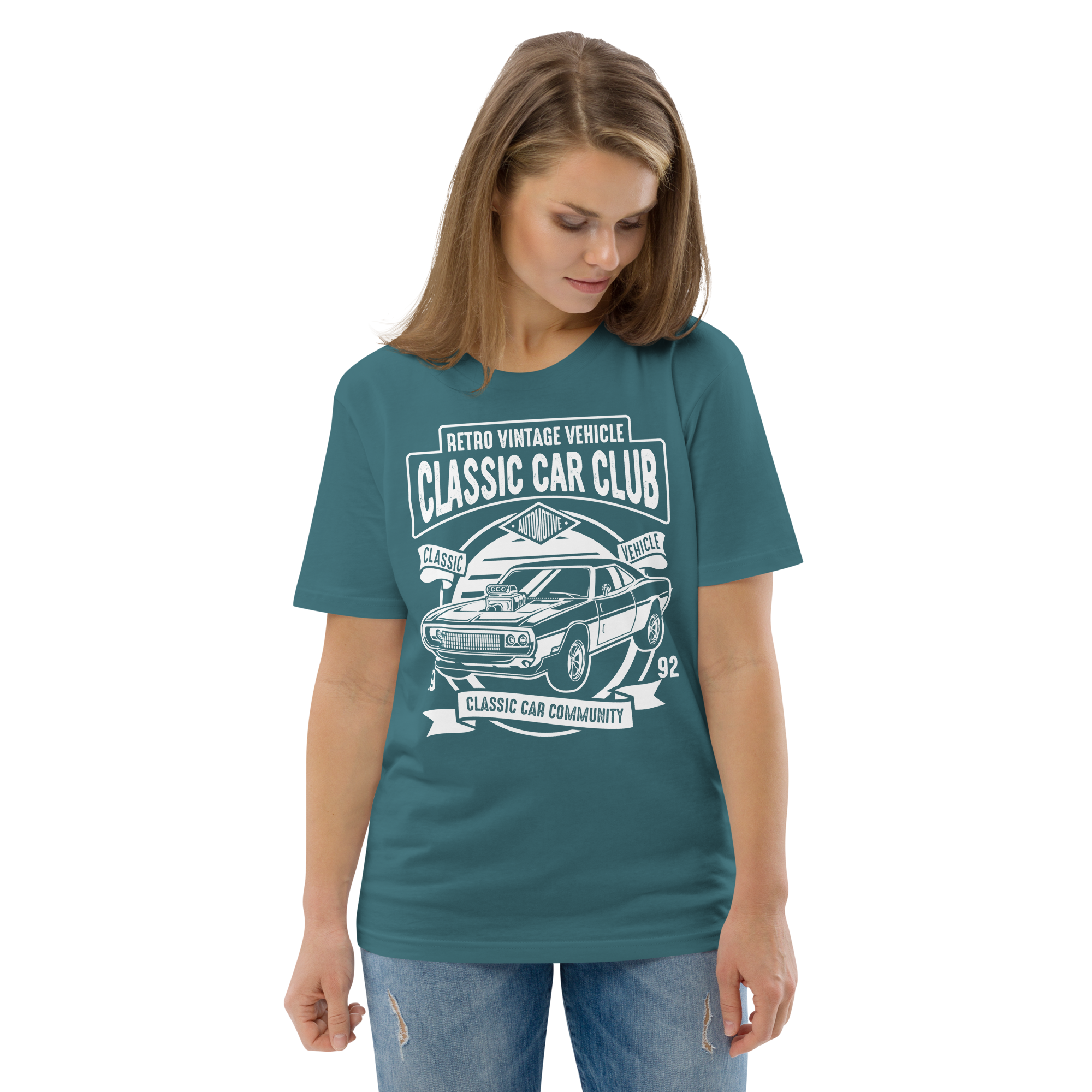 CLASSIC CAR CLUB unisex t-shirt