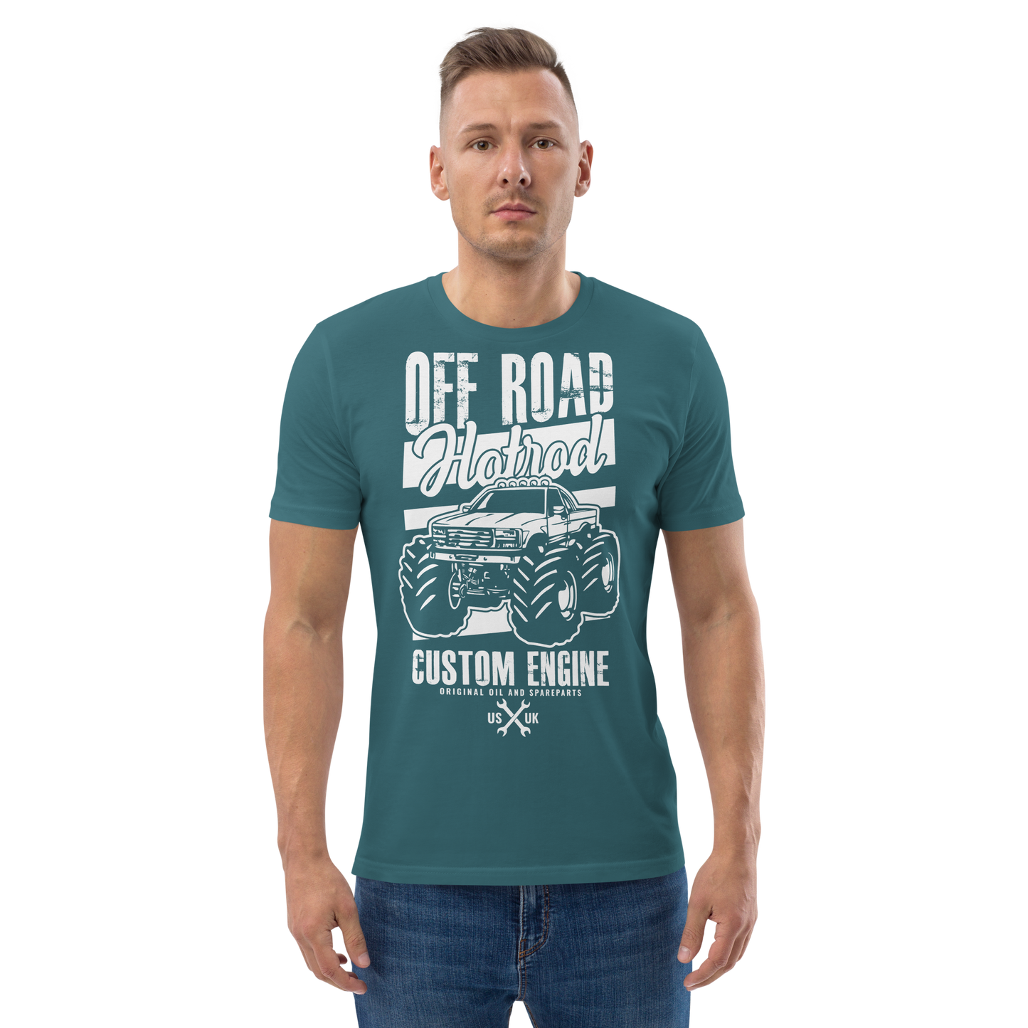 OFF ROAD HOTROD Unisex organic cotton t-shirt