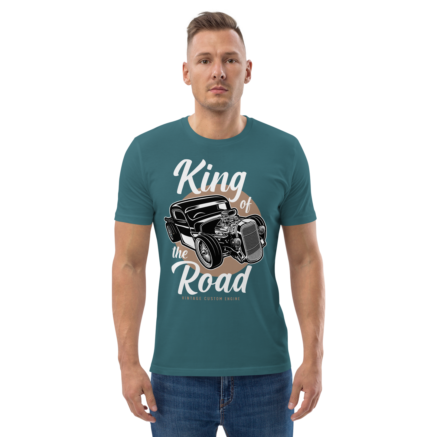 KING OF THE ROAD Unisex organic cotton t-shirt