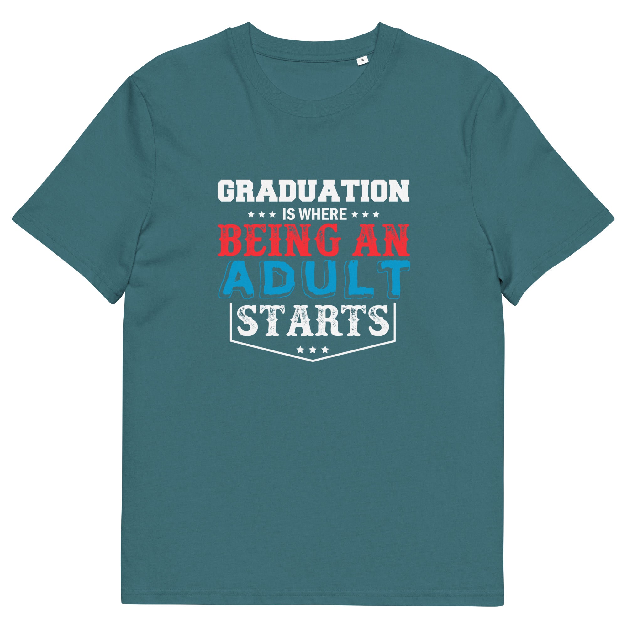 ADULTING BEGINS unisex t-shirt