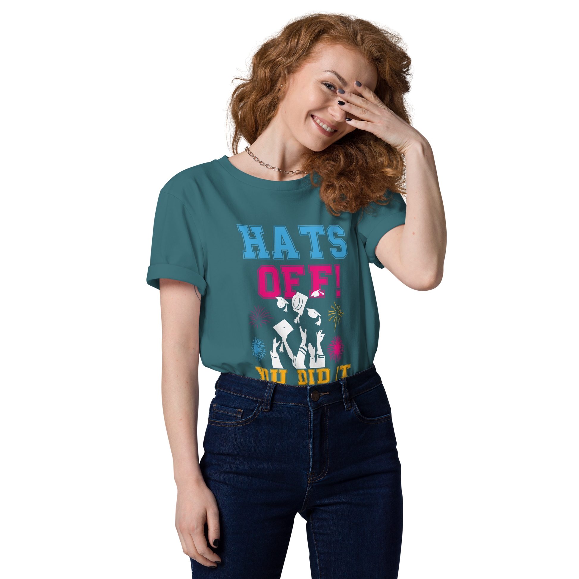 HATS OFF! Unisex organic cotton t-shirt