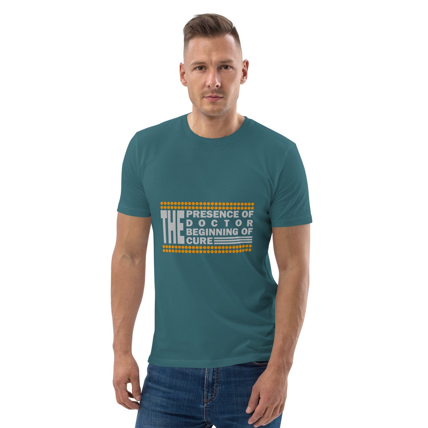 BEGINNING OF CURE Doctor series unisex organic cotton t-shirt