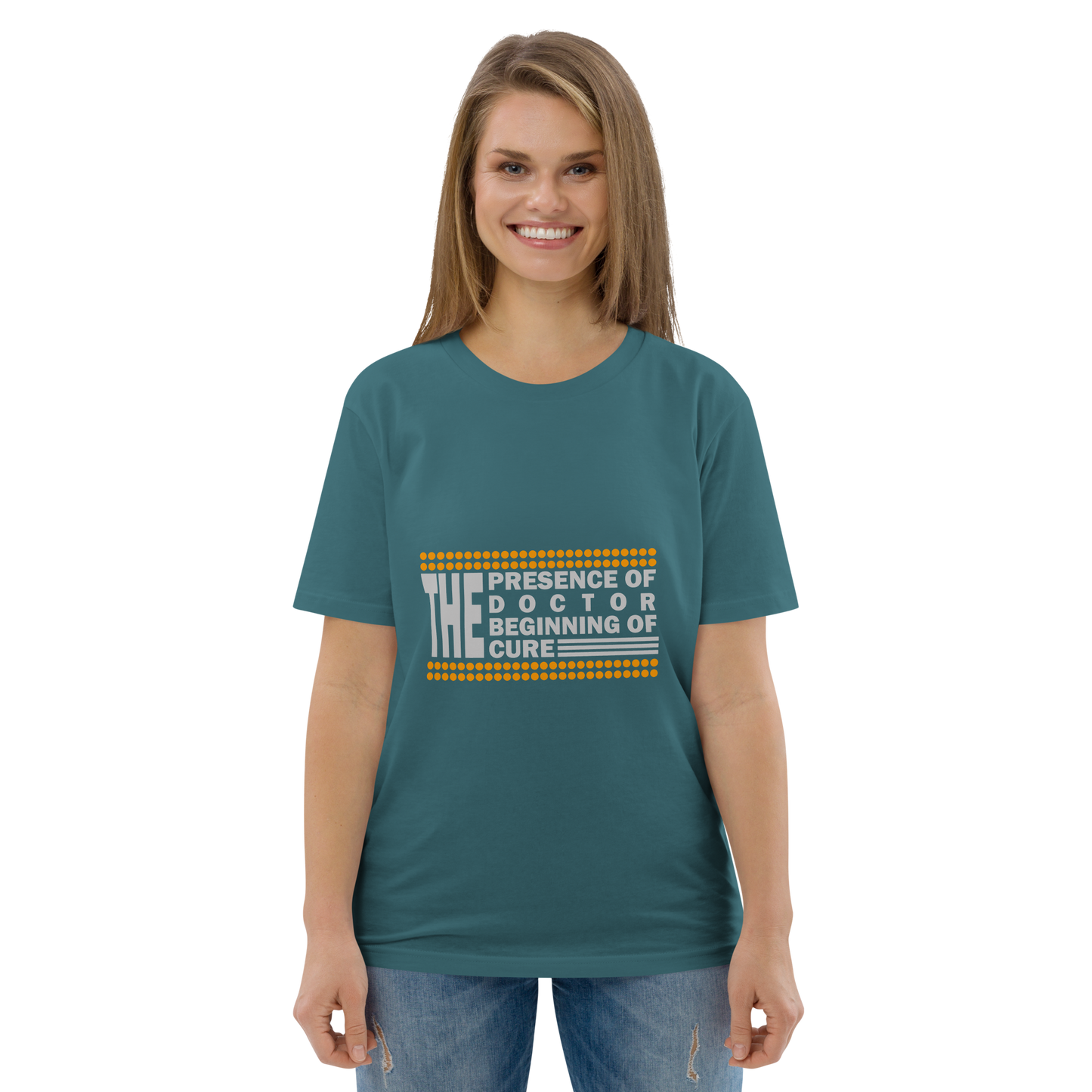 BEGINNING OF CURE Doctor series unisex organic cotton t-shirt