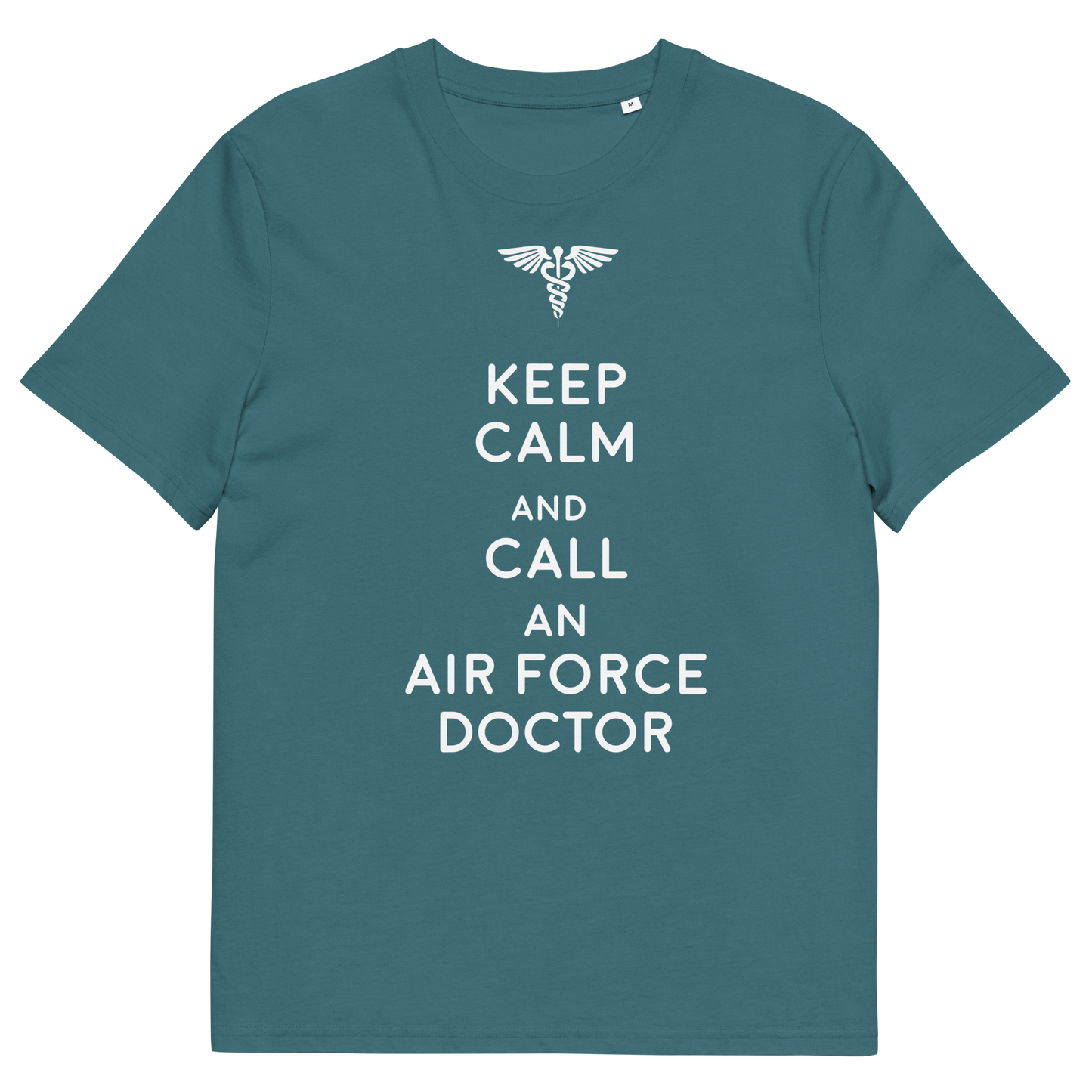 AIR FORCE DOCTOR Doctor series unisex organic cotton t-shirt