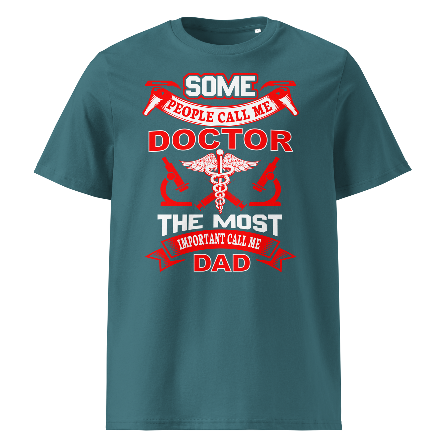 DOCTOR & DAD Doctor series unisex organic cotton t-shirt