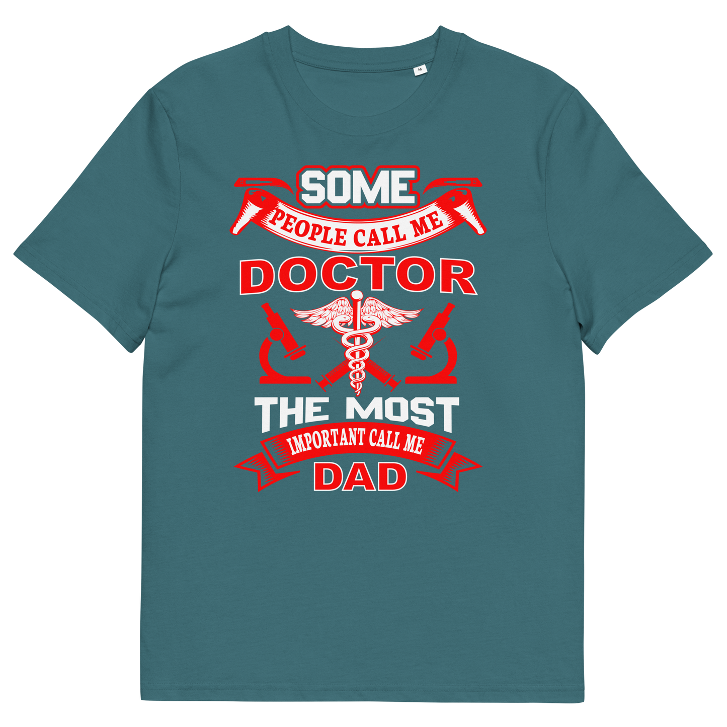 DOCTOR & DAD Doctor series unisex organic cotton t-shirt