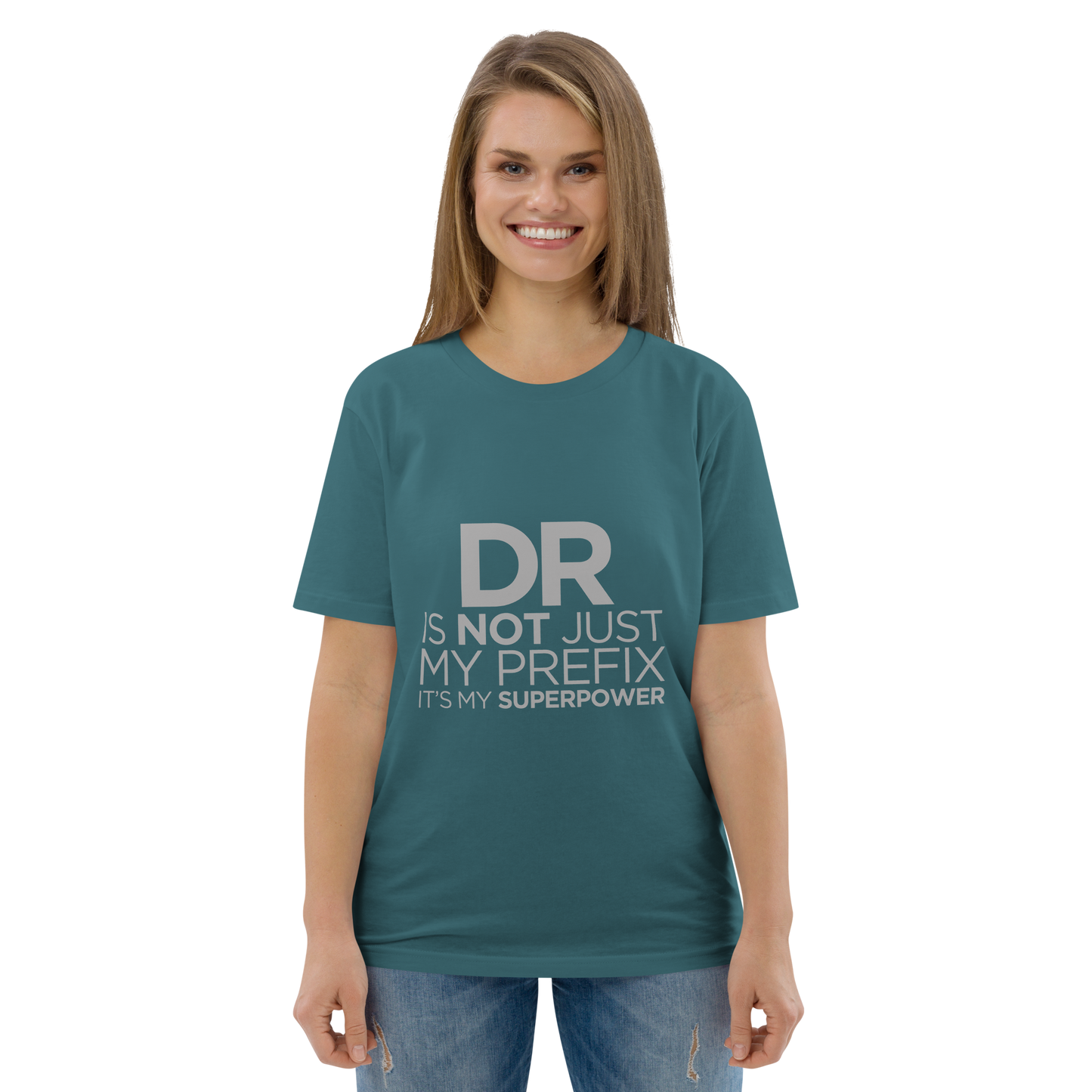 SUPERPOWER Doctor series unisex organic cotton t-shirt