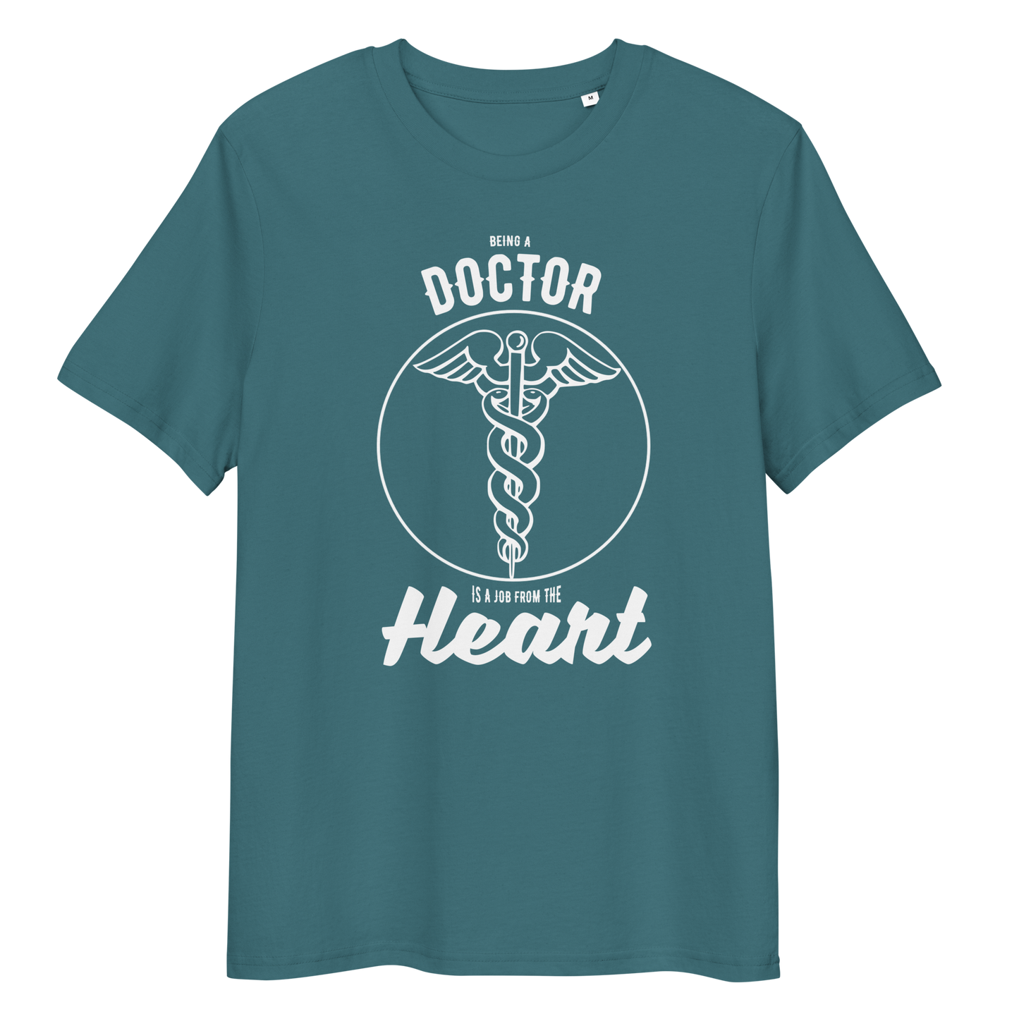 DOCTOR HEART Doctor series unisex organic cotton t-shirt