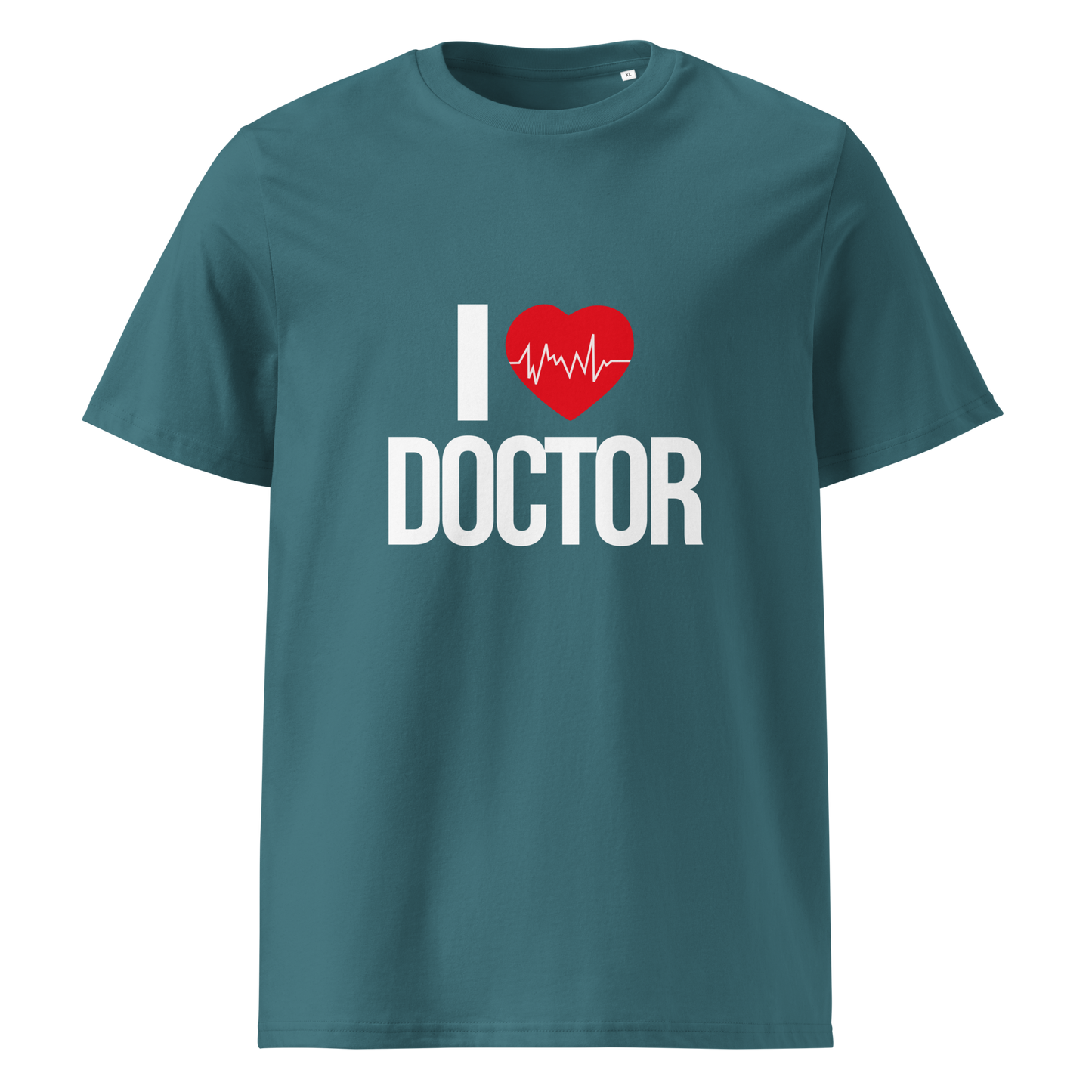 I LOVE DOCTOR Doctor series unisex organic cotton t-shirt