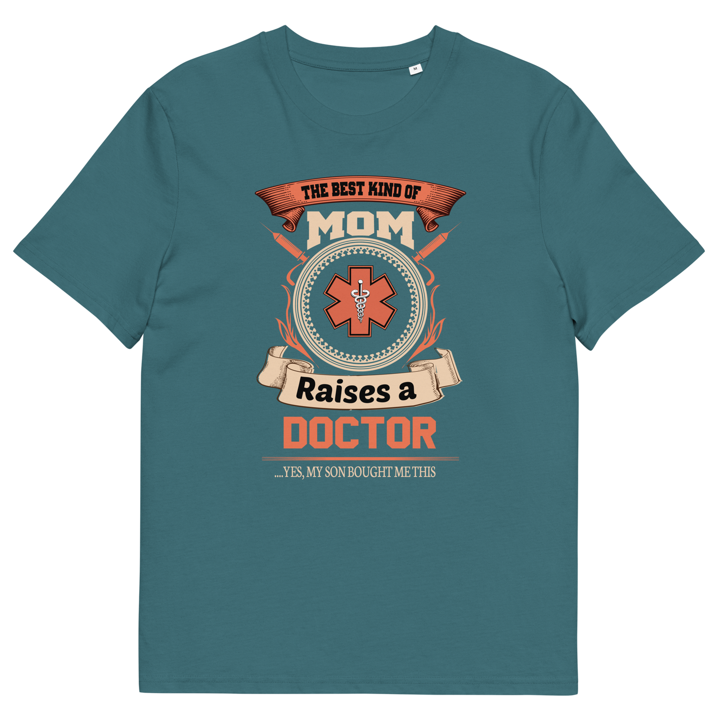 RAISES A DOCTOR Doctor series unisex organic cotton t-shirt