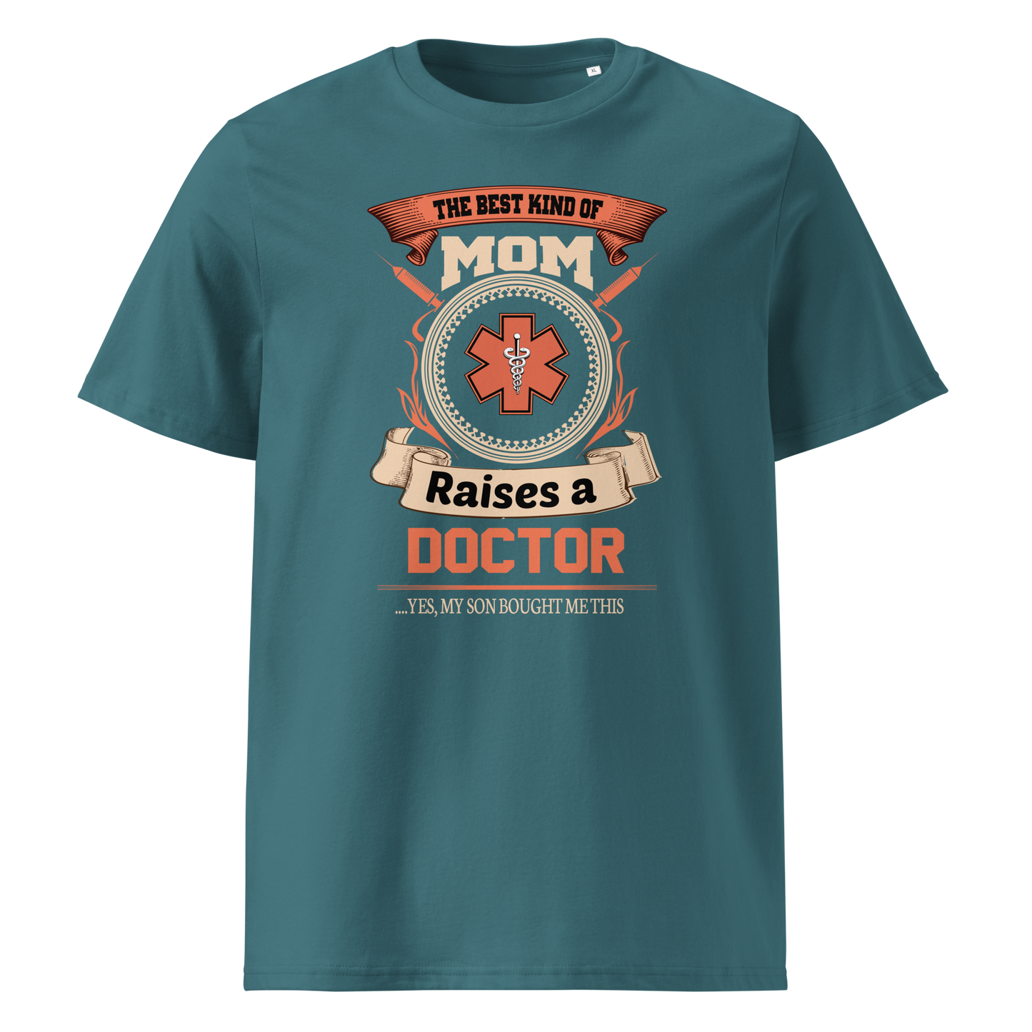 RAISES A DOCTOR Doctor series unisex organic cotton t-shirt