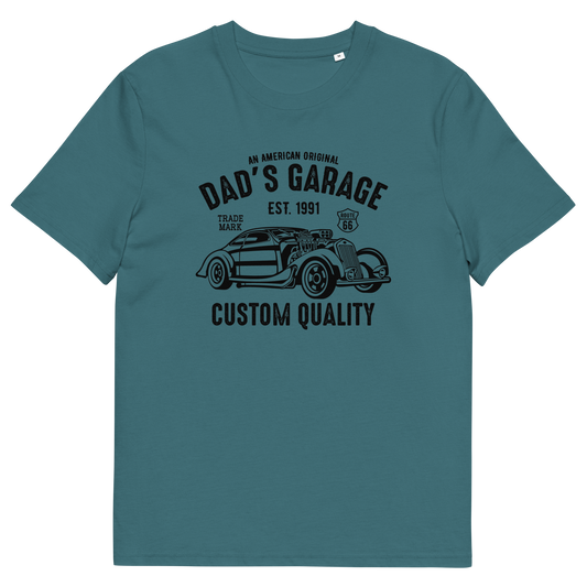 DAD'S GARAGE Unisex organic cotton t-shirt