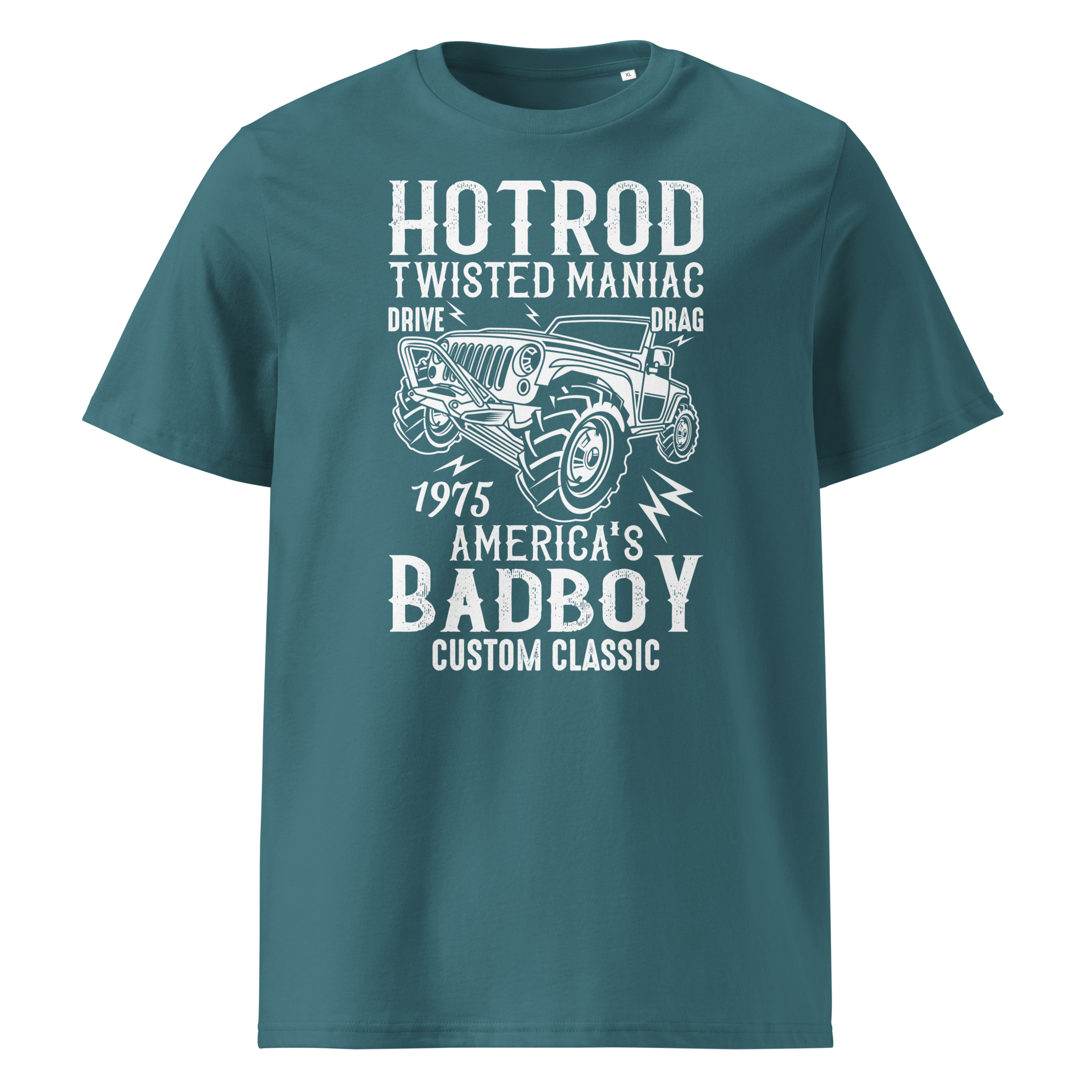 HOTROD BADBOY Unisex-T-Shirt aus Bio-Baumwolle