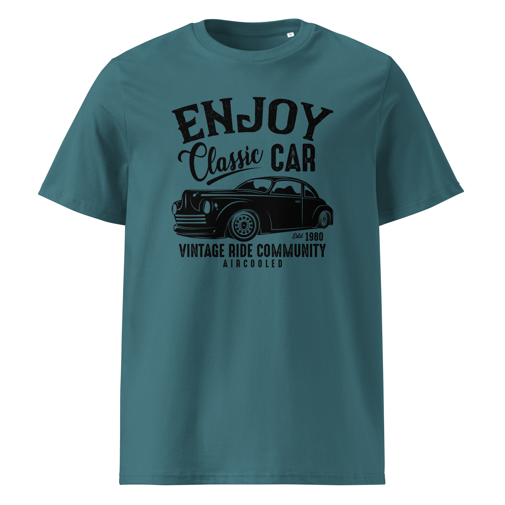 ENJOY CLASSIC CAR Unisex T-Shirt aus Bio-Baumwolle