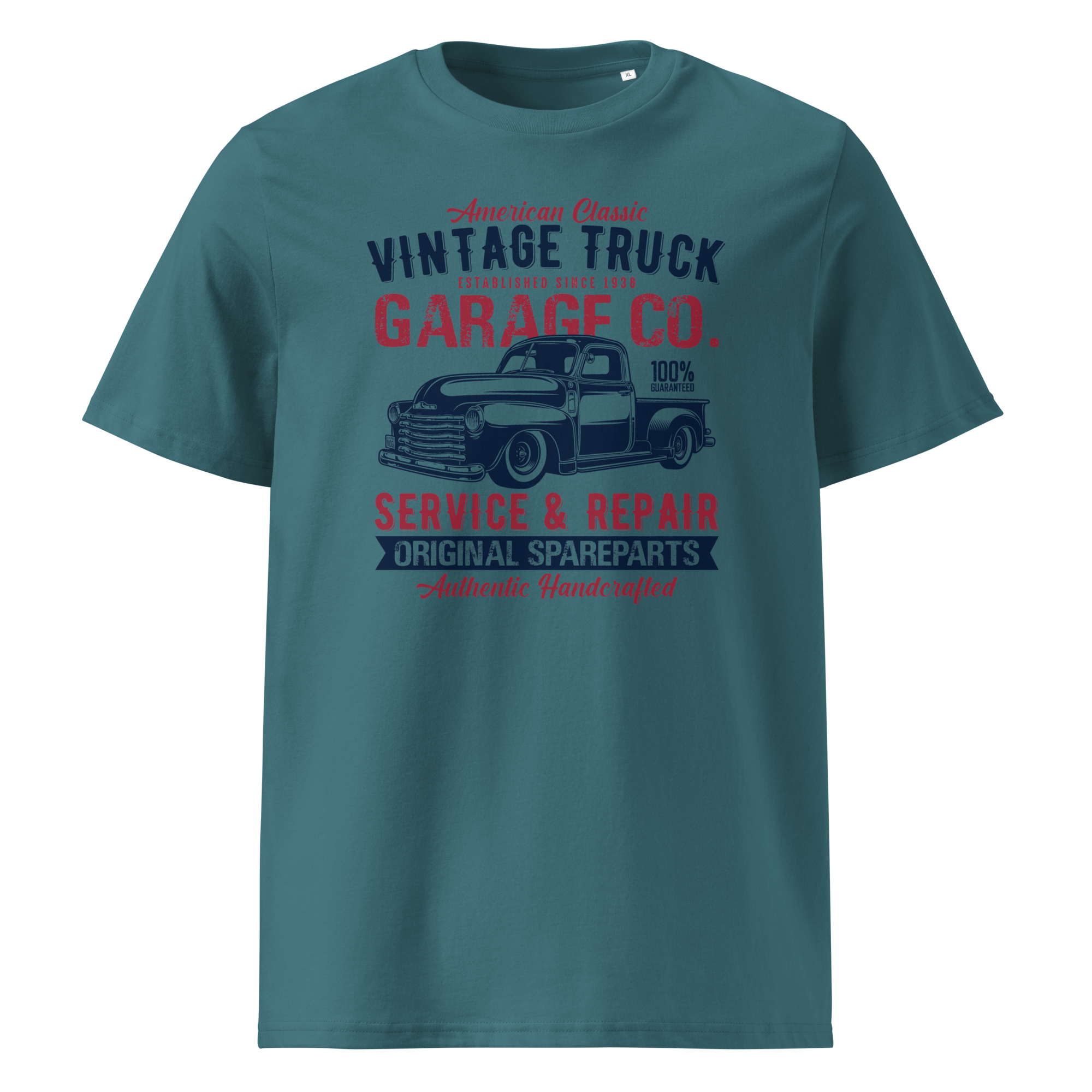 VINTAGE TRUCK Unisex-T-Shirt aus Bio-Baumwolle