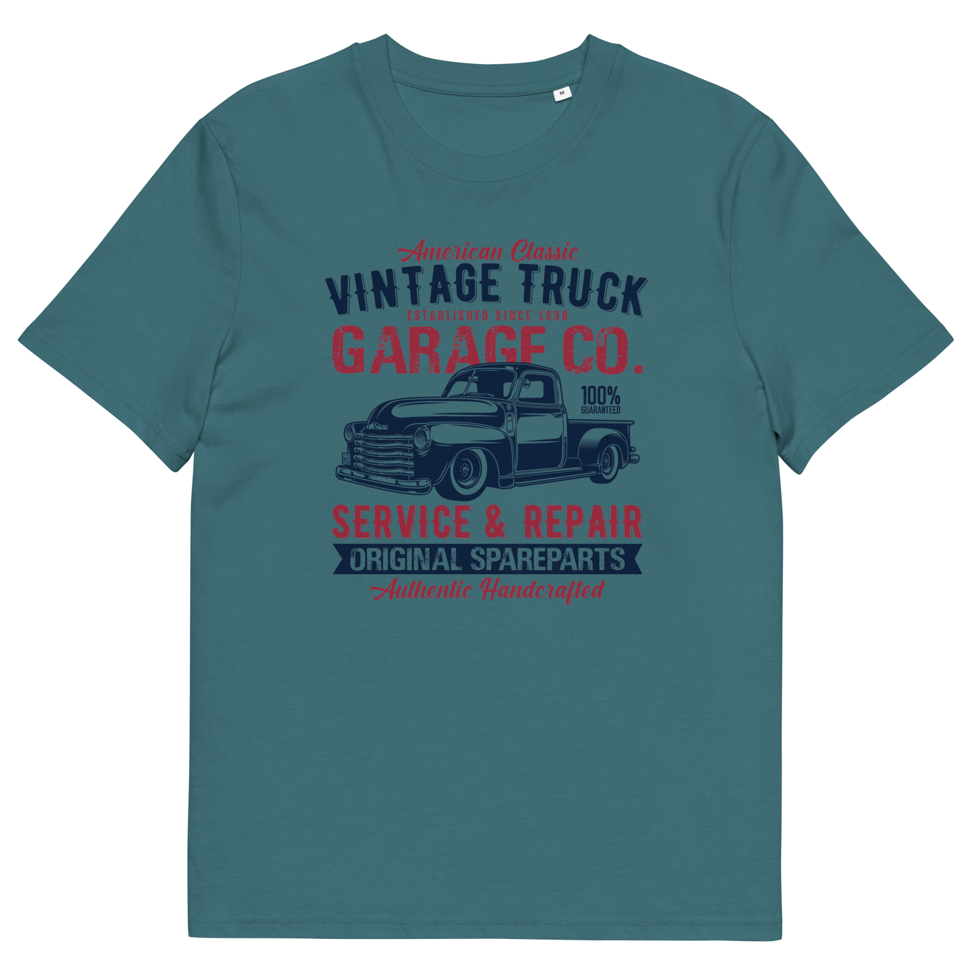 VINTAGE TRUCK Unisex-T-Shirt aus Bio-Baumwolle