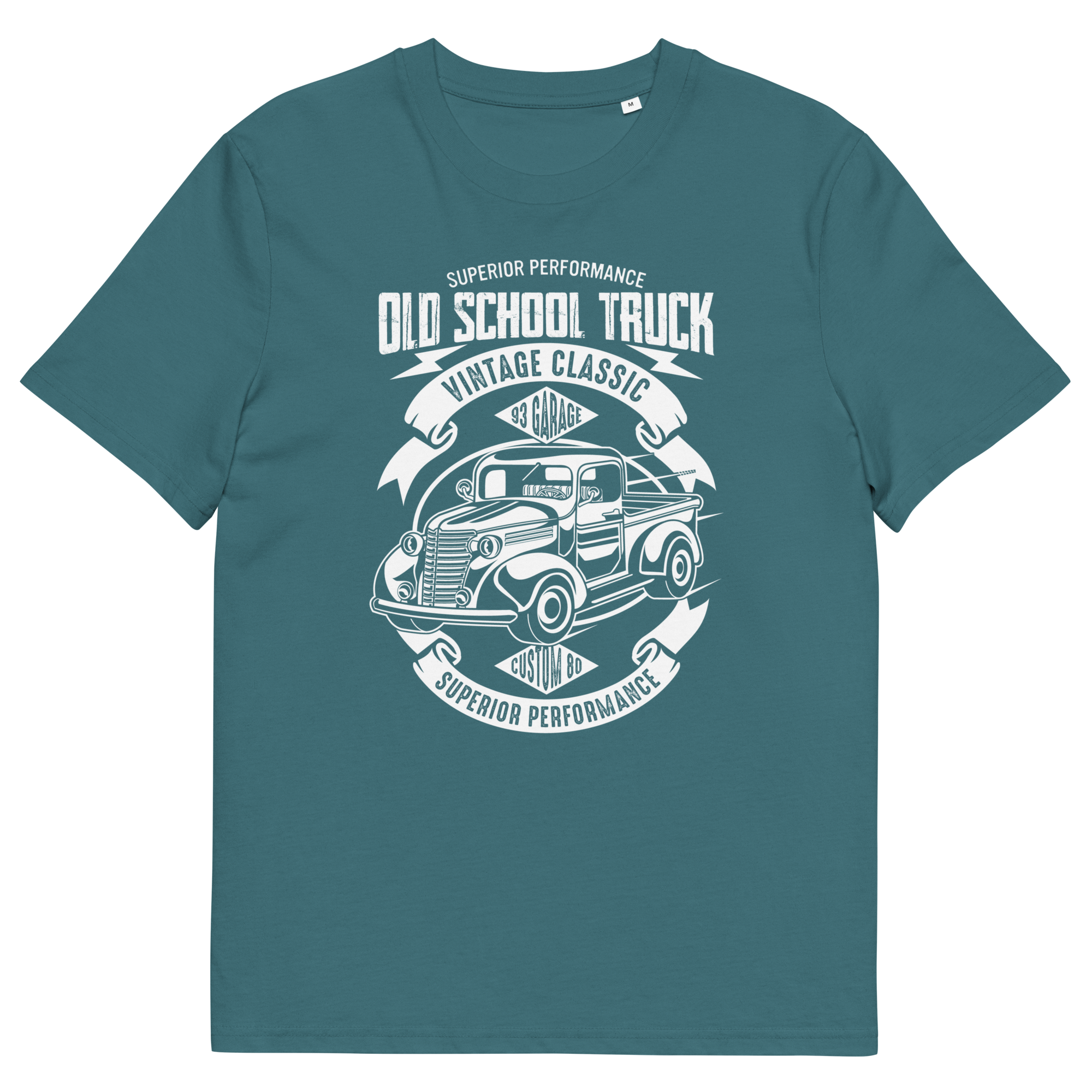 OLD SCHOOL TRUCK Unisex-T-Shirt aus Bio-Baumwolle