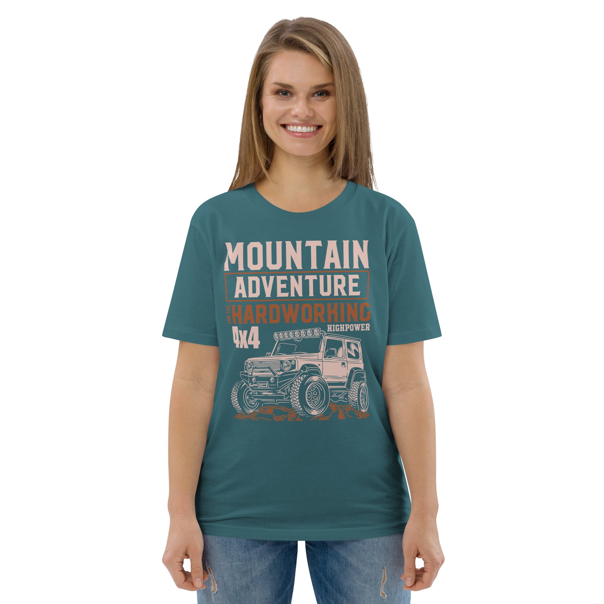 MOUNTAIN ADVENTURE Unisex T-Shirt aus Bio-Baumwolle