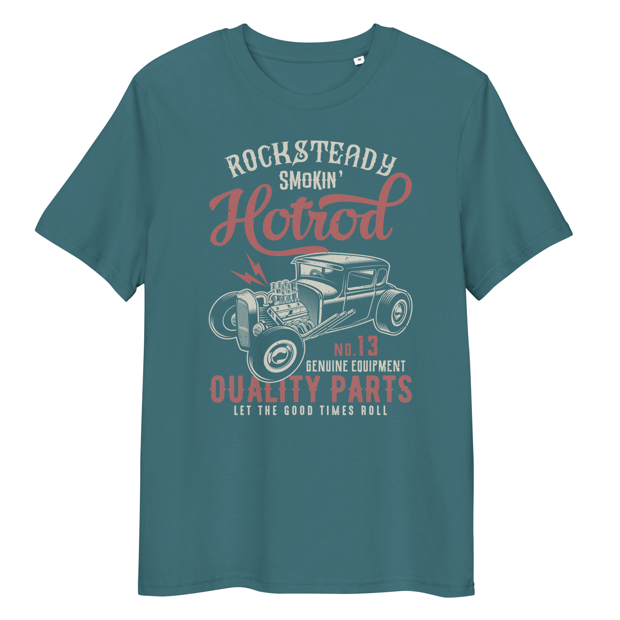 ROCKSTEADY HOTROD Unisex organic cotton t-shirt
