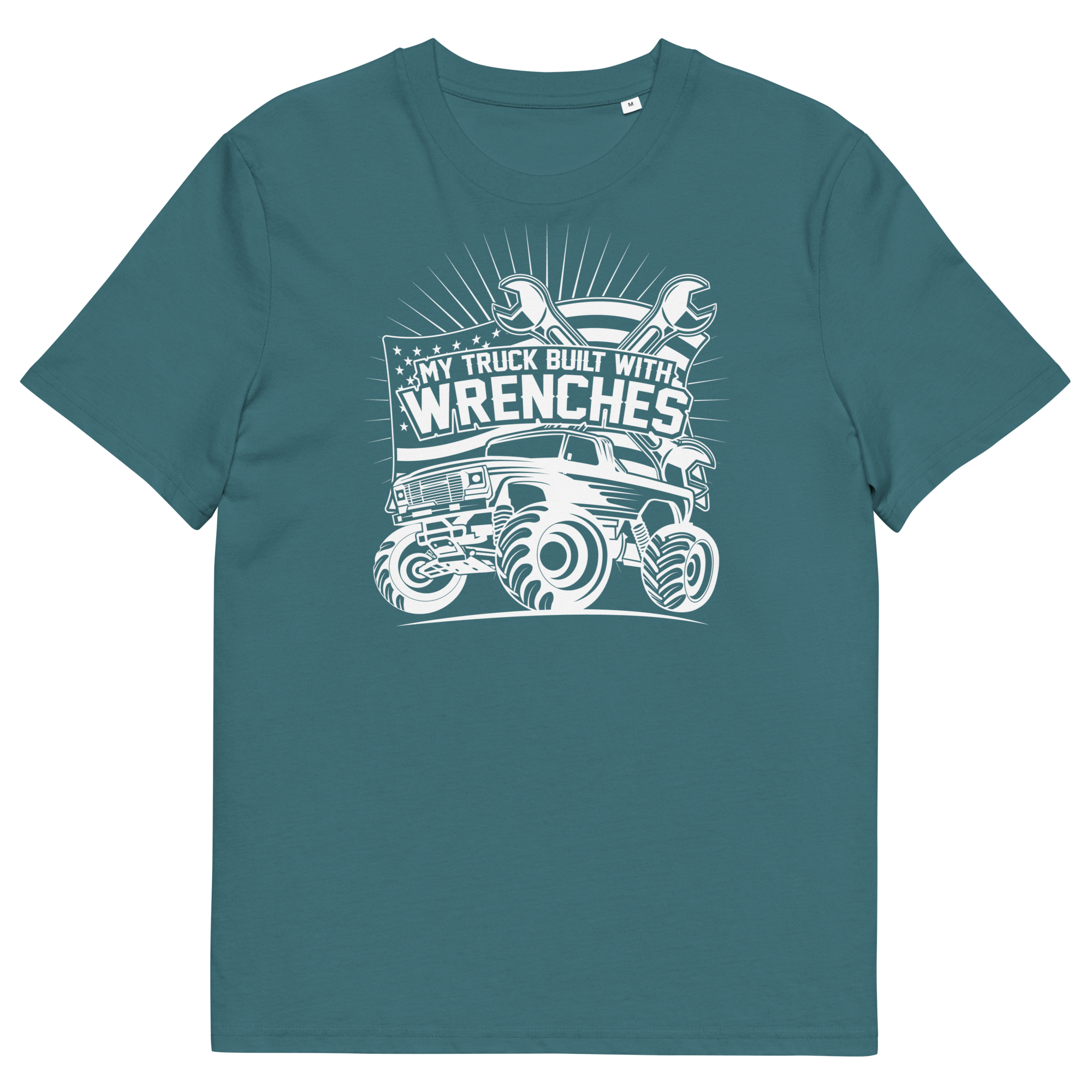 BUILT WITH WRENCHES Unisex-T-Shirt aus Bio-Baumwolle
